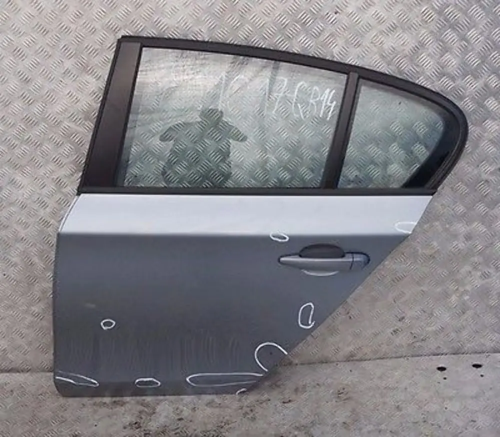 Door Rear Left N/S Quarzblau Blue Metallic - A18 to BMW 1 SERIES 14 E87 E87N with Part number 7191017 BMW 1 SERIES 14 E87 E87N Door Rear Left N/S Quarzblau Blue Metallic - A18 - SKU 7191017-QB14 - Part number 7191017