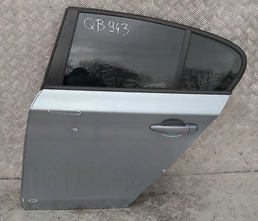 Door rear left N/S Quarzblau Blau Blue Metallic - A18 to BMW 1 SERIES 4 E87 E87N with Part number 41527191017 BMW 1 SERIES 4 E87 E87N Door rear left N/S Quarzblau Blau Blue Metallic - A18 - SKU 7191017-QB4 - Part number 41527191017