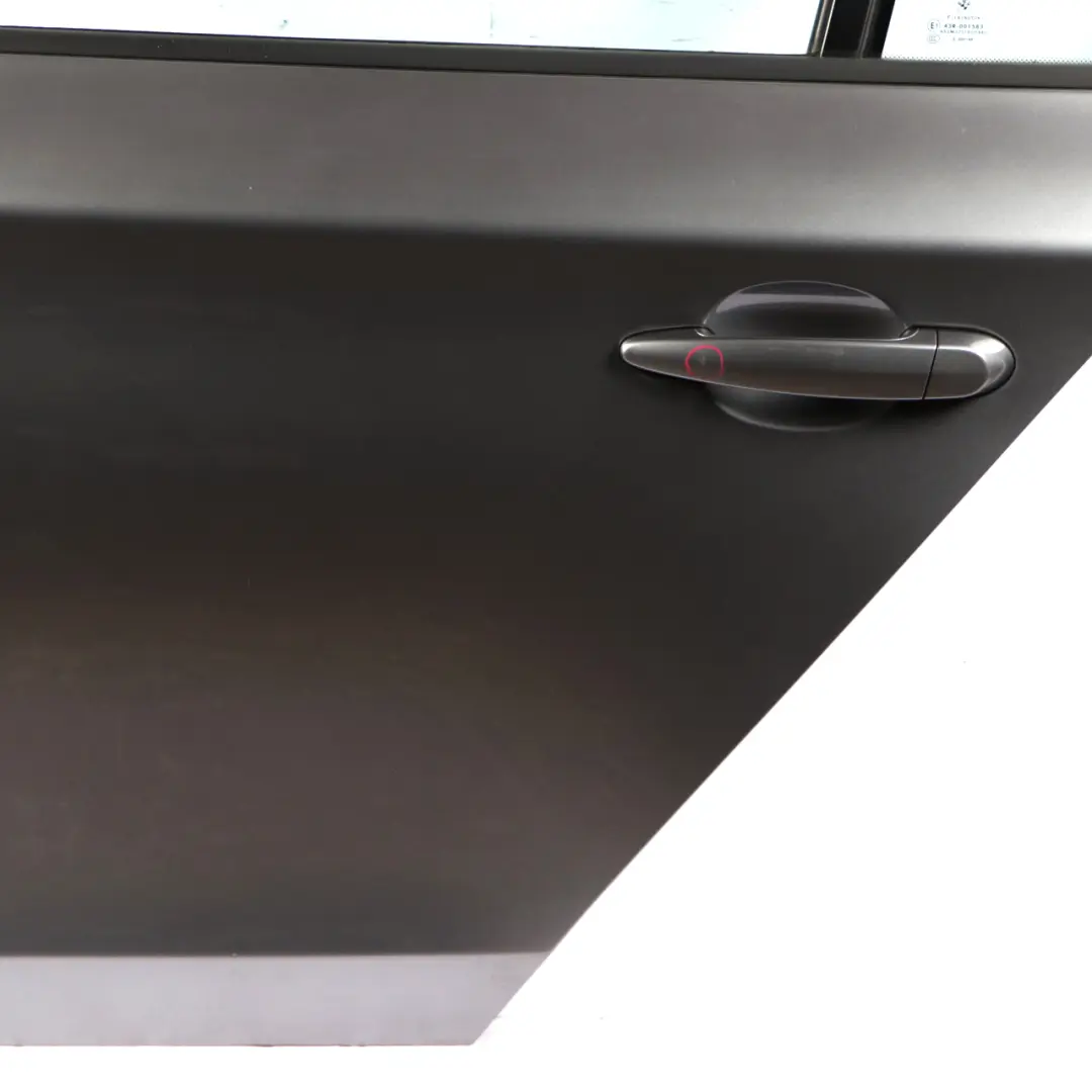 Left Door N/S Spacegrau Space Grey Metallic - A52 to BMW 1 E87 Rear with Part number 7191017 BMW 1 E87 Rear Left Door N/S Spacegrau Space Grey Metallic - A52 - SKU 7191017-SCG - Part number 7191017