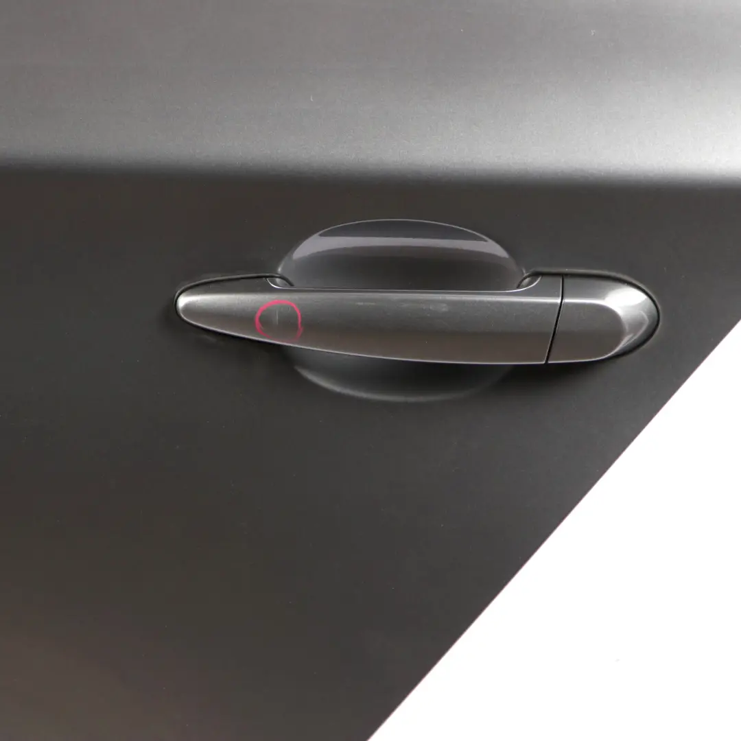 BMW 1 E87 Rear Left Door N/S Spacegrau Space Grey Metallic - A52 - SKU 7191017-SCG - Part number 7191017