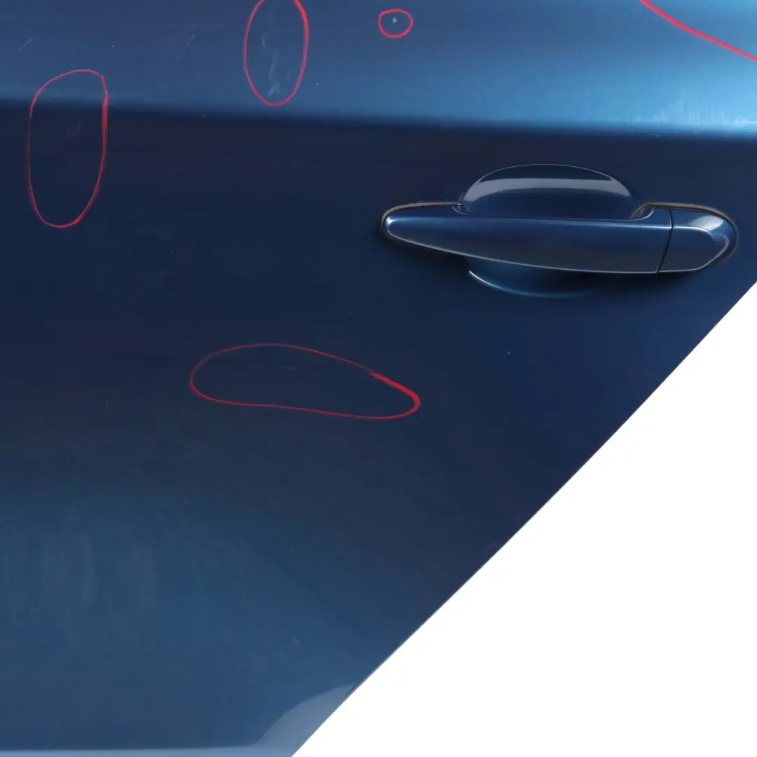 Door Rear Left N/S Sydneyblau Sydney Blue Metallic - A19 to BMW E87 with Part number 7191017 BMW E87 Door Rear Left N/S Sydneyblau Sydney Blue Metallic - A19 - SKU 7191017-SYD13 - Part number 7191017