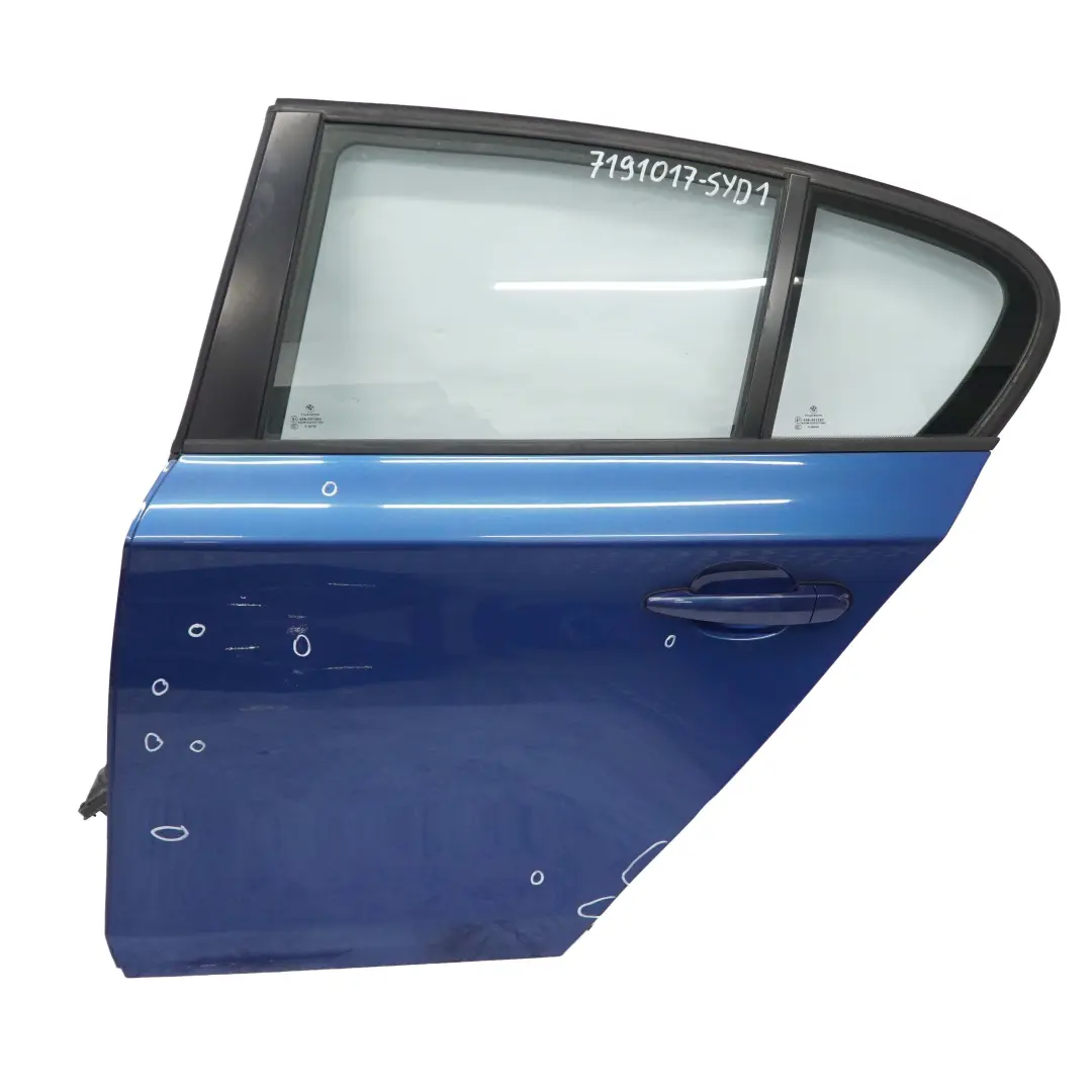 BMW 1 E87 Tür Hinten Links Sydneyblau Sydney Blau Metallic - A19 - SKU 7191017-SYD1 - Teilenummer 7191017