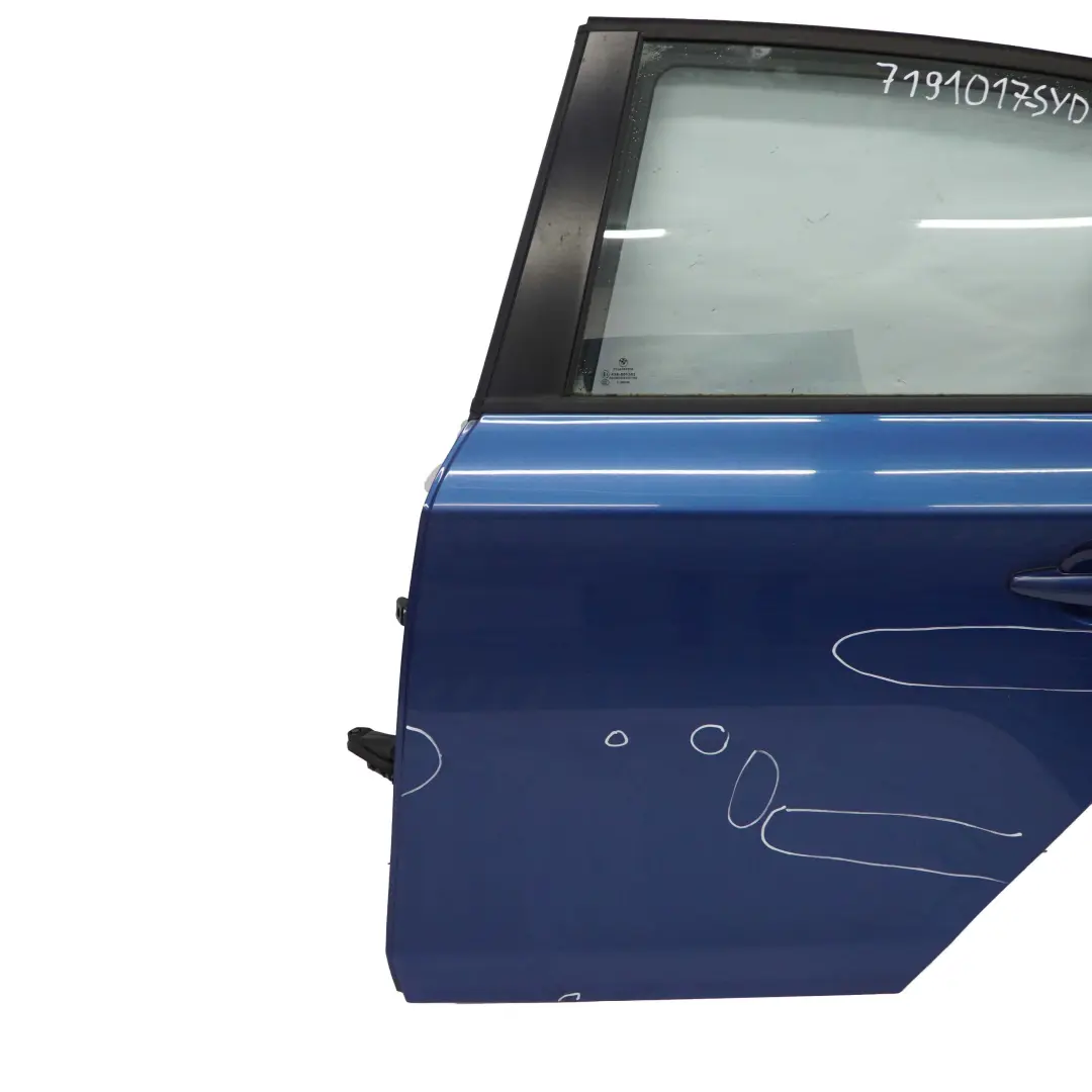 BMW E87 Puerta Trasera Izquierda Sydneyblau Sydney Blau Blue Metallic - A19 - SKU 7191017-SYD2 - Número de pieza 7191017