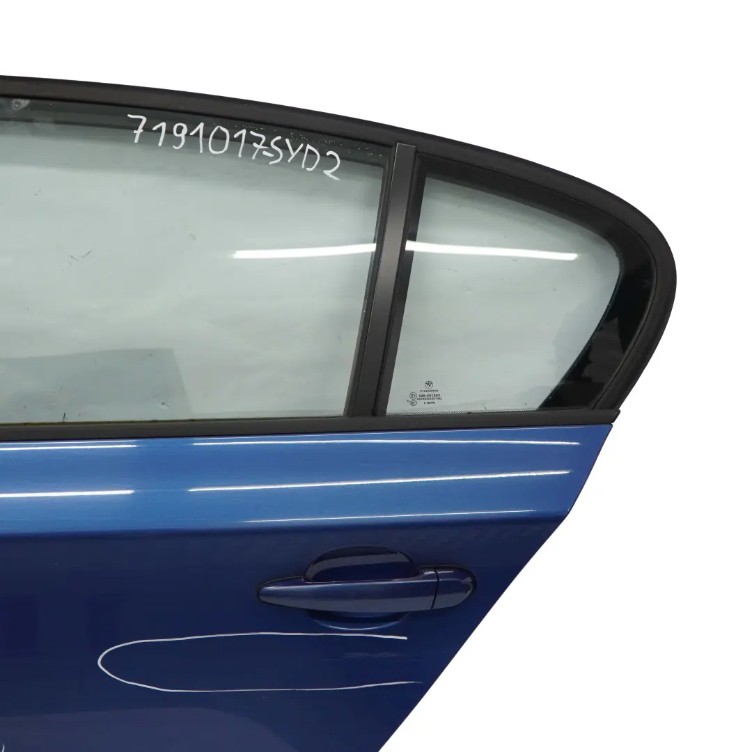 BMW 1 E87 Door Rear Left N/S Sydneyblau Sydney Blau Blue Metallic - A19 - SKU 7191017-SYD2 - Part number 7191017
