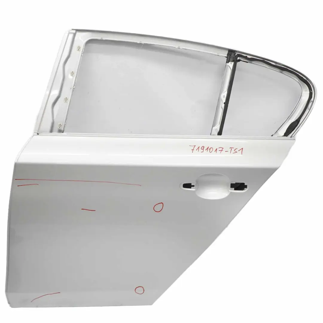 BMW 1 Series E87 Door Rear Left N/S Titansilber Silber Silver Metallic - 354 - SKU 7191017-TS1 - Part number 7191017
