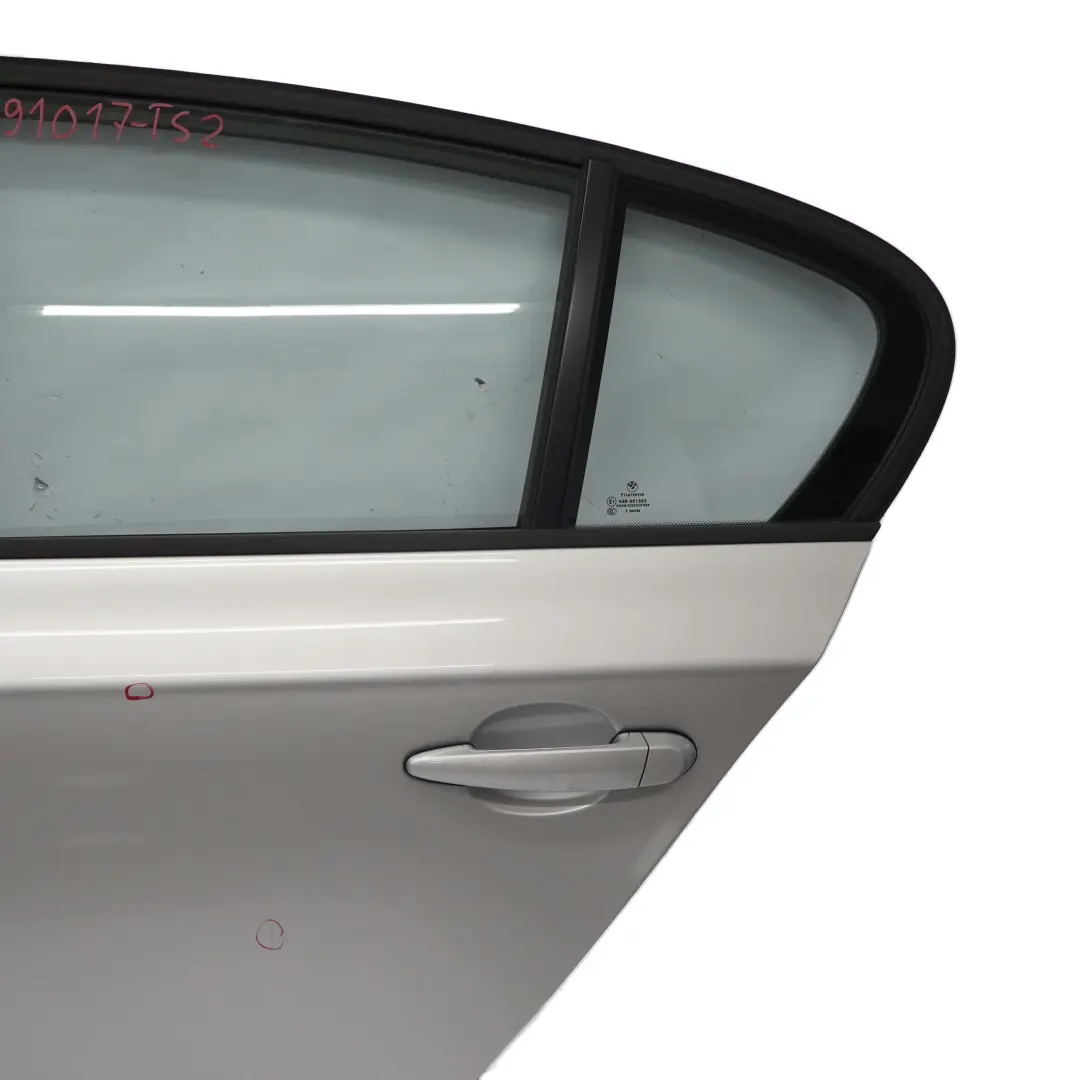 BMW E87 LCI Tür hinten links Titansilber Silber Metallic - 354 - SKU 7191017-TS2 - Teilenummer 7191017