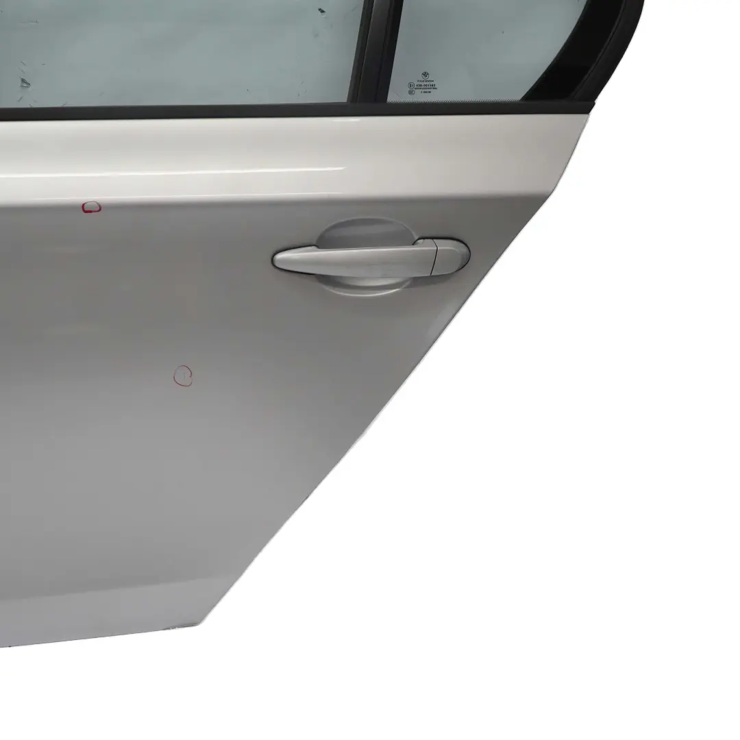 BMW E87 E87N Door rear left N/S Titansilber Silber Silver Metallic - 354 - SKU 7191017-TS2 - Part number 7191017