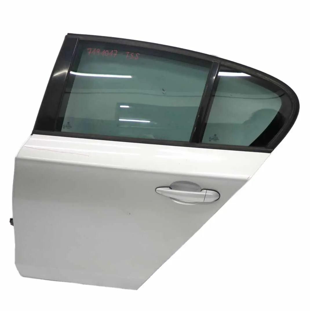 Door Rear Left N/S Titansilber Silber Silver Metallic - 354 to BMW E87 with Part number 7191017 BMW E87 Door Rear Left N/S Titansilber Silber Silver Metallic - 354 - SKU 7191017-TS5 - Part number 7191017