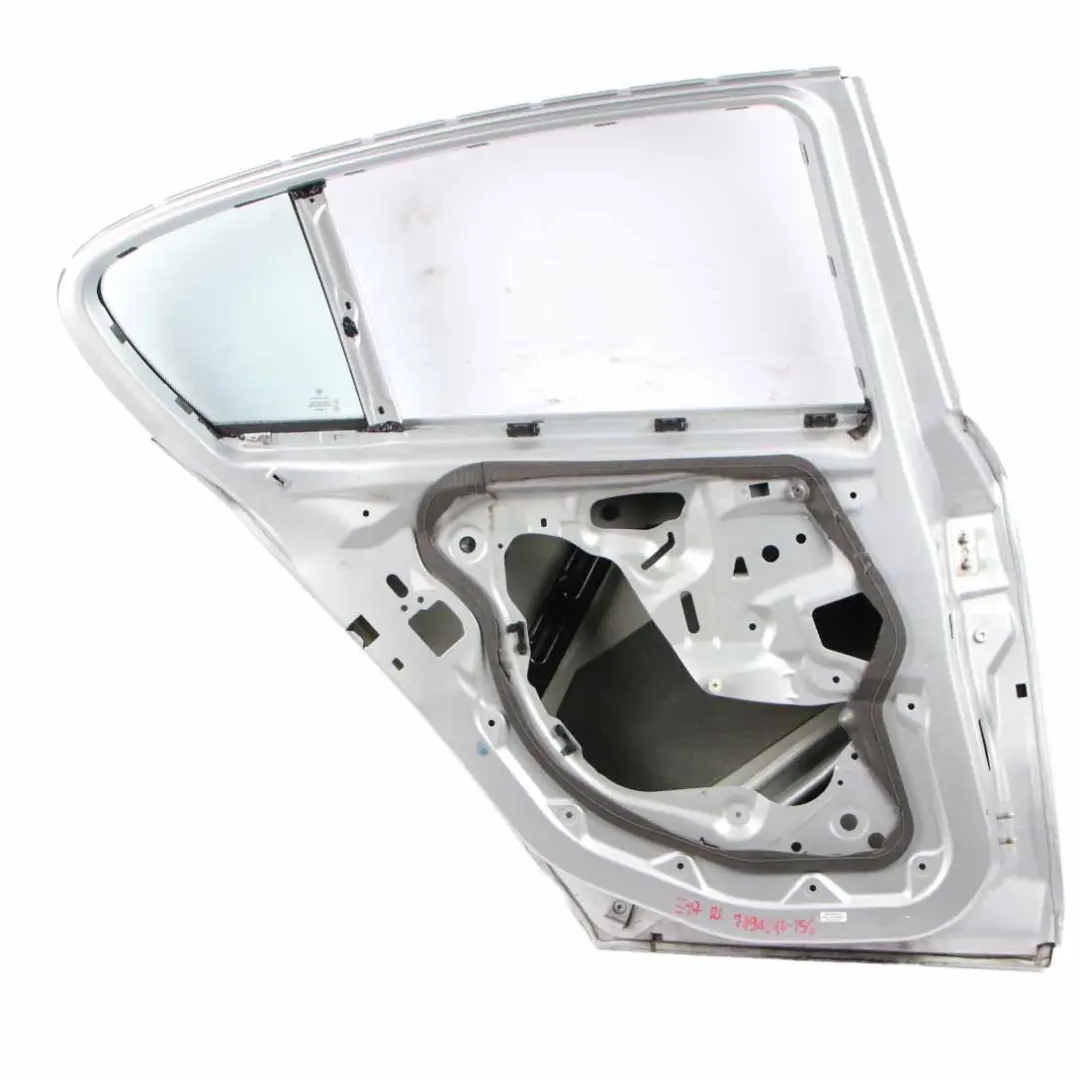 Door Rear Left N/S Titansilber Silber Silver Metallic - 354 to BMW E87 with Part number 7191017 BMW E87 Door Rear Left N/S Titansilber Silber Silver Metallic - 354 - SKU 7191017-TS6 - Part number 7191017