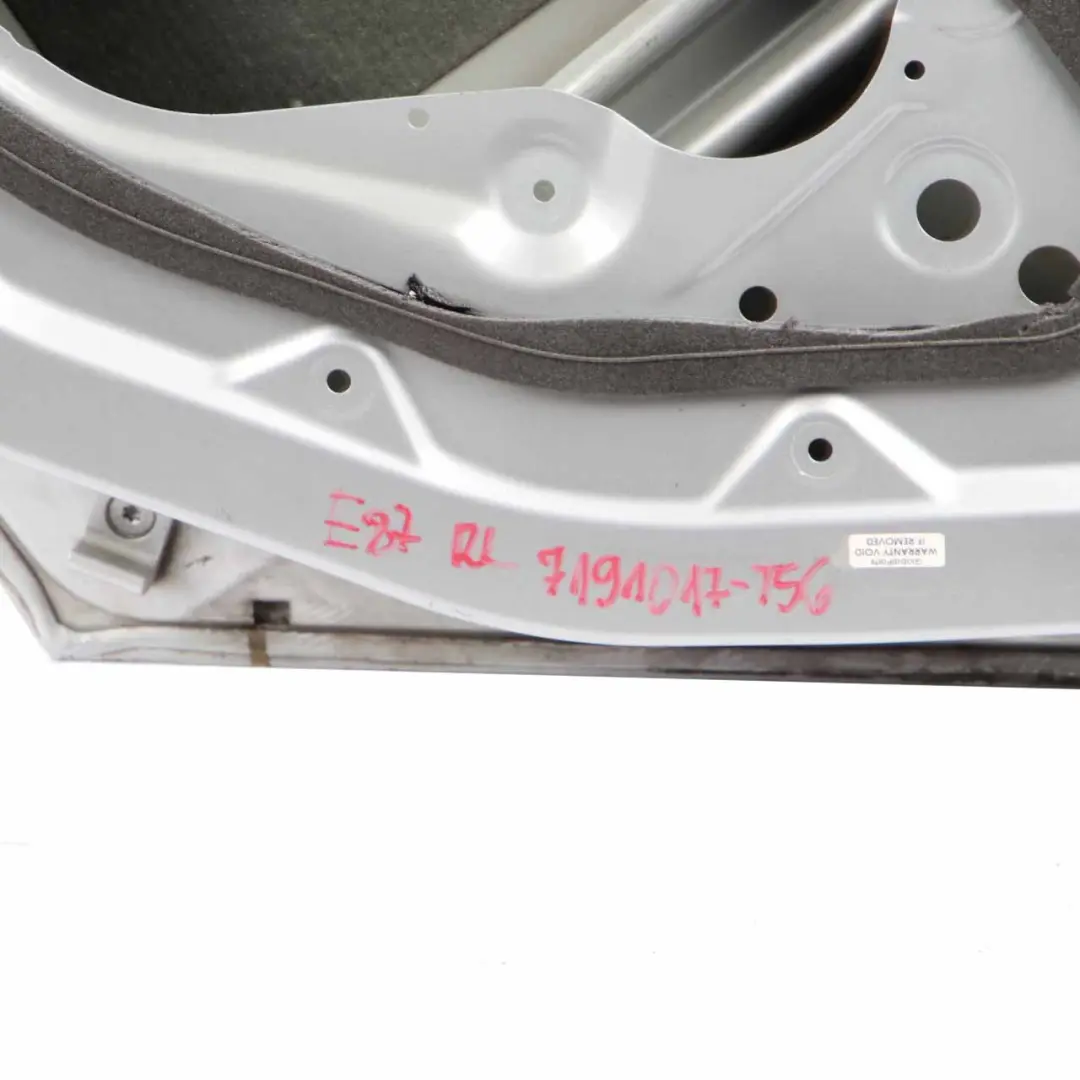 BMW E87 Door Rear Left N/S Titansilber Silber Silver Metallic - 354 - SKU 7191017-TS6 - Part number 7191017