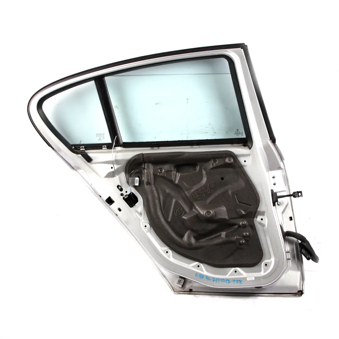Door Rear Left N/S Titansilber Silber Silver Metallic - 354 to BMW 1 Series E87 7 with Part number 7191017 BMW 1 Series E87 7 Door Rear Left N/S Titansilber Silber Silver Metallic - 354 - SKU 7191017-TS7 - Part number 7191017