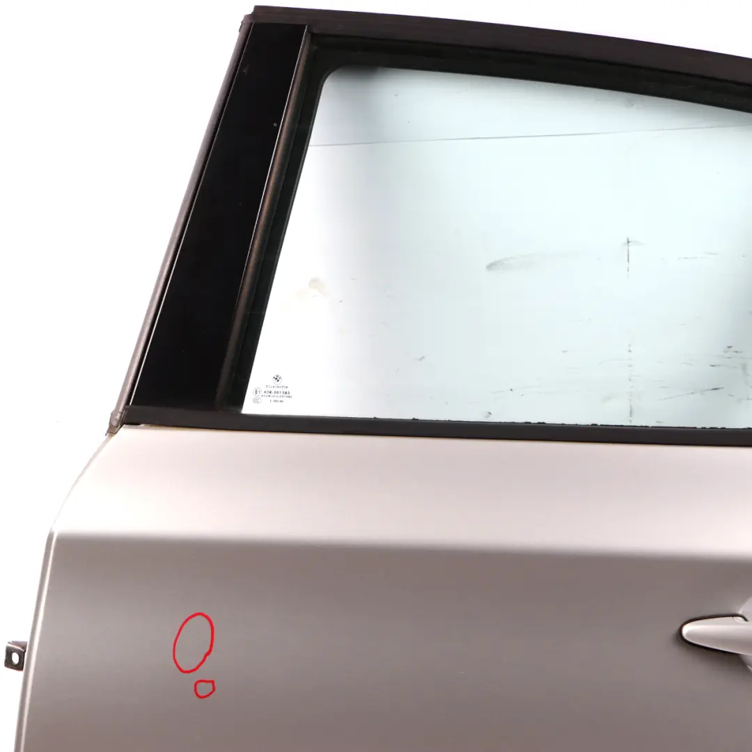 BMW 1 Series E87 7 Door Rear Left N/S Titansilber Silber Silver Metallic - 354 - SKU 7191017-TS7 - Part number 7191017