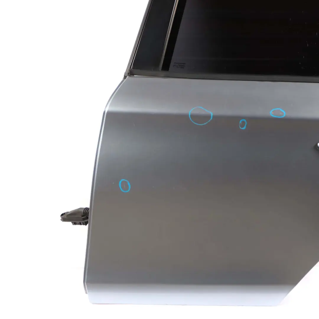 Door Rear Left N/S Bluewater Blue Water Metallic - 896 to BMW 1 Series E87 with Part number 7191017 BMW 1 Series E87 Door Rear Left N/S Bluewater Blue Water Metallic - 896 - SKU 7191017-WB - Part number 7191017