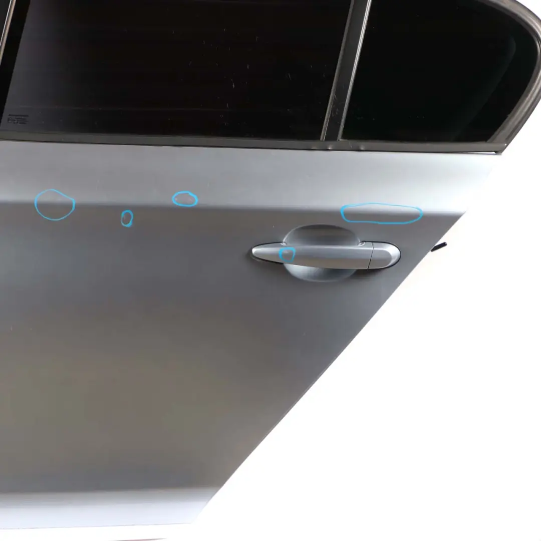 BMW 1 Series E87 Door Rear Left N/S Bluewater Blue Water Metallic - 896 - SKU 7191017-WB - Part number 7191017