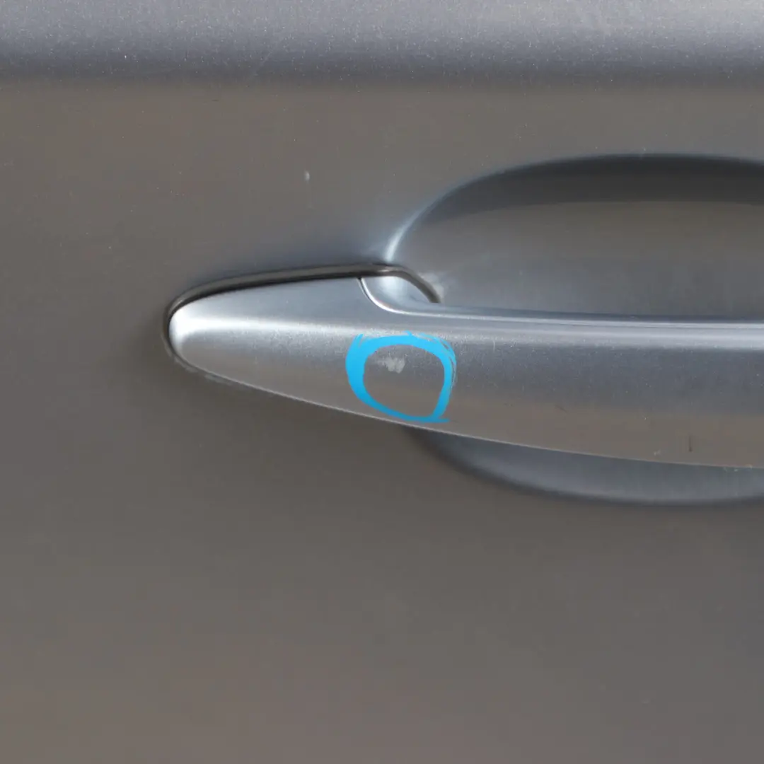 Door Rear Left N/S Bluewater Blue Water Metallic - 896 to BMW 1 Series E87 with Part number 7191017 BMW 1 Series E87 Door Rear Left N/S Bluewater Blue Water Metallic - 896 - SKU 7191017-WB - Part number 7191017