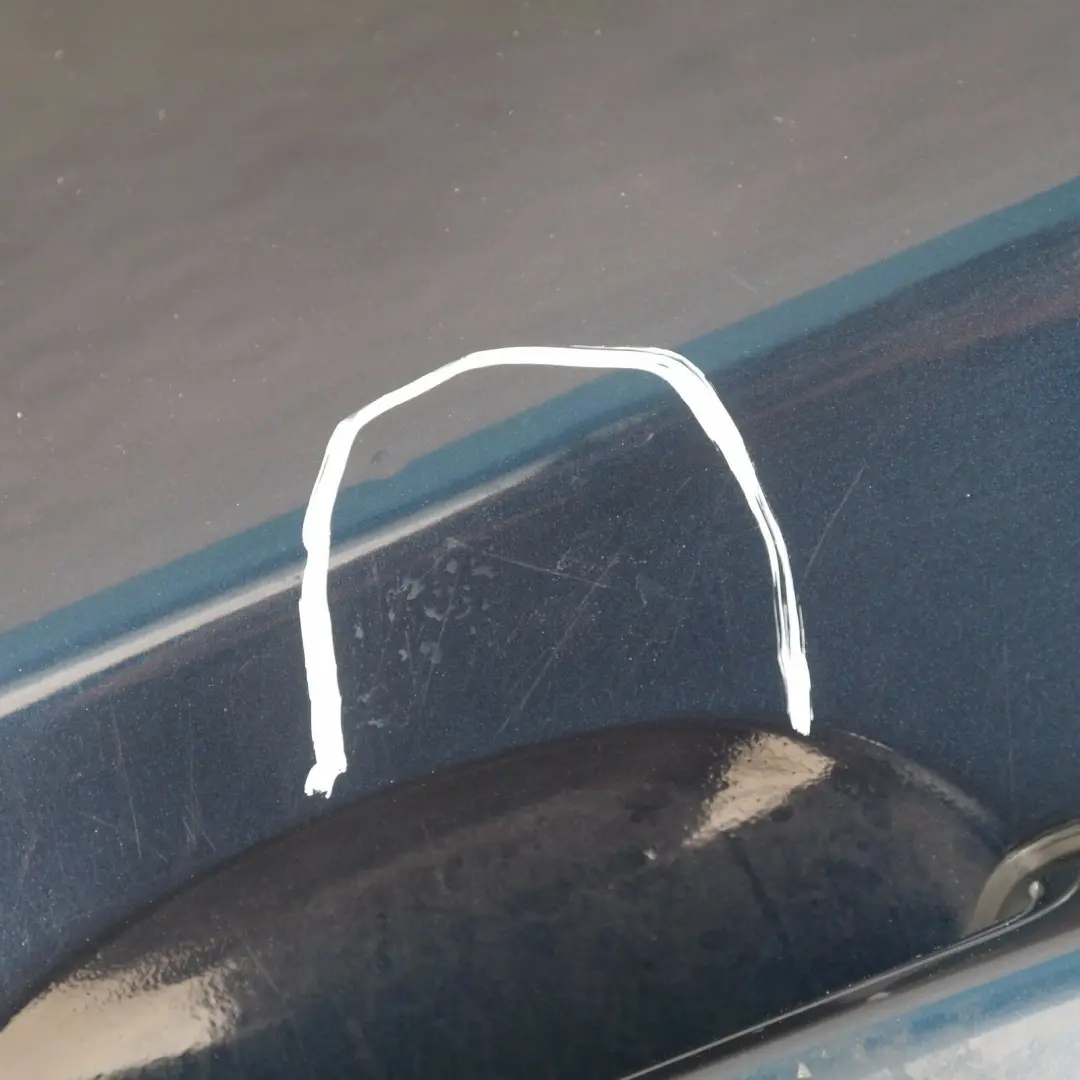 Puerta Trasera Derecha Tiefseeblau Deep Sea Blue Metallic A76 para BMW E87 E87N con número de pieza 7191018 BMW E87 E87N Puerta Trasera Derecha Tiefseeblau Deep Sea Blue Metallic A76 - SKU 7191018-DSB - Número de pieza 7191018