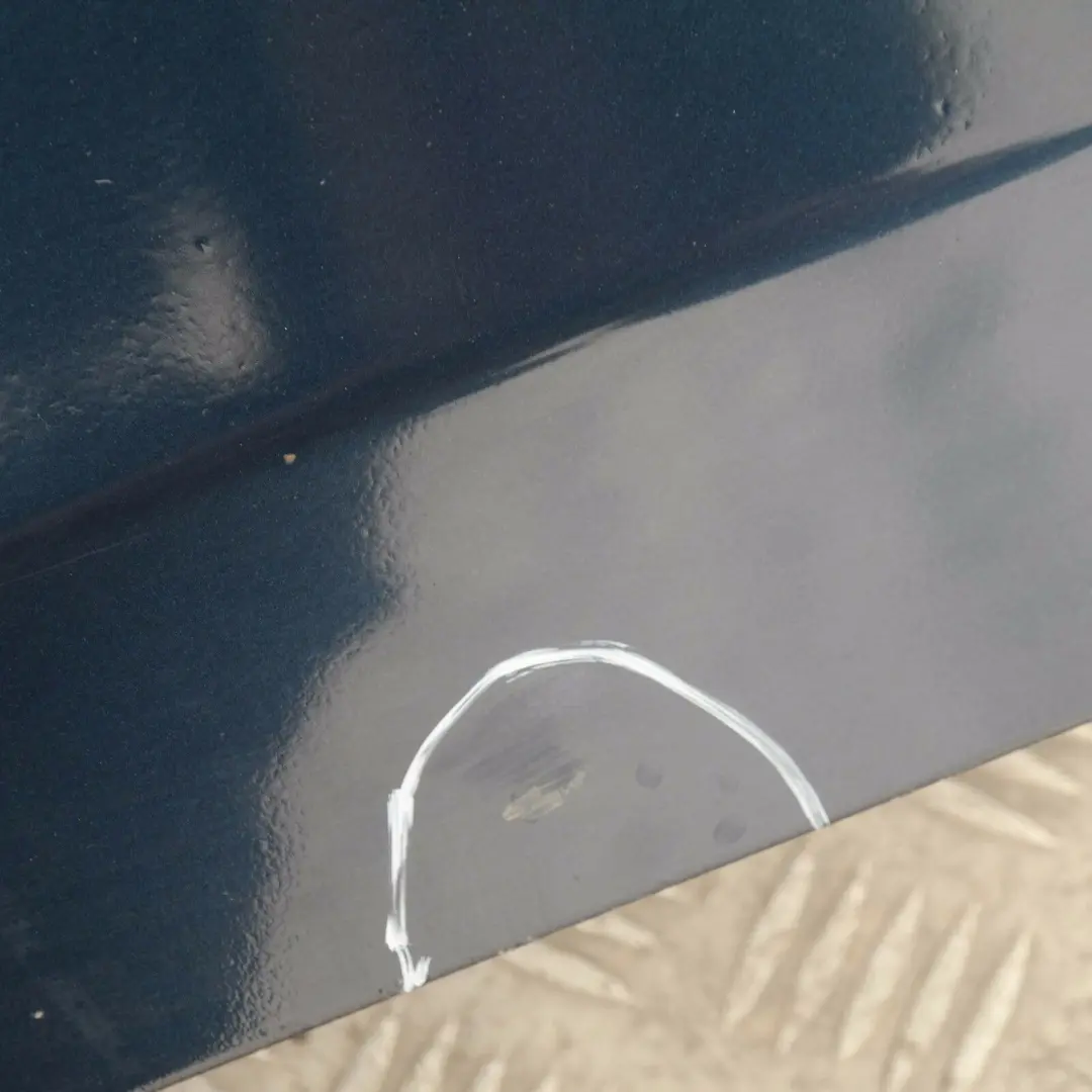 BMW E87 Porta posteriore destra Tiefseeblau Blu mare profondo A76 - SKU 7191018-DSB - Numero di parte 7191018