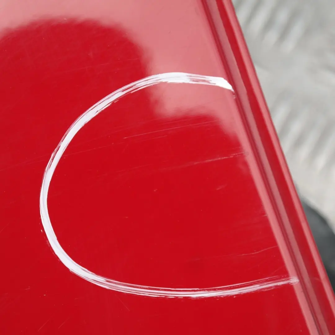 BMW 1 er E87 E87N LCI Beifahrer Tür hinten rechts Japanrot Japan Rot 438 - SKU 7191018-JR - Teilenummer 7191018-JR
