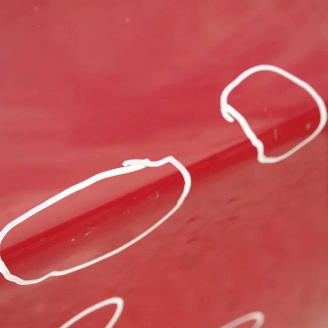 BMW 1 SERIES 2 E87 E87N Door rear right O/S Karmesinrot Red Rot - A61 - SKU 7191018-KAR2 - Part number 41527191018