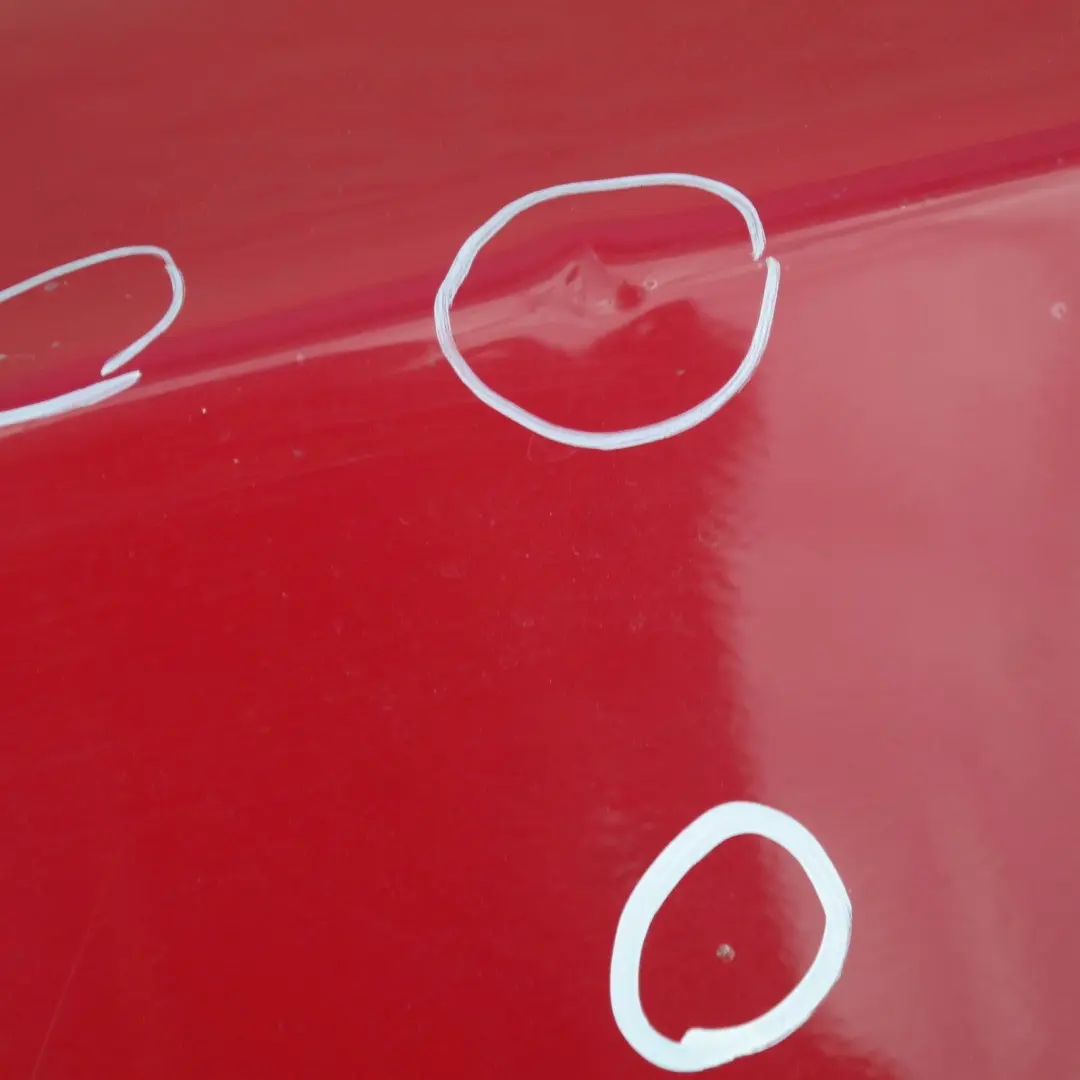 BMW 1 er E87 LCI Beifahrer Tür hinten rechts Karmesinrot Rot A61 - SKU 7191018-KAR2 - Teilenummer 41527191018