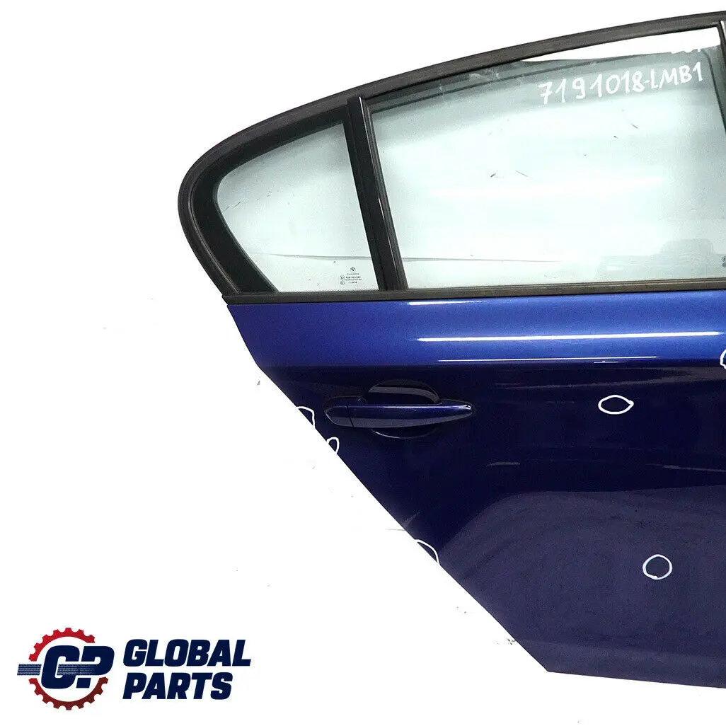 Door Rear Right O/S Le Mans Blau Blue Metallic - 381 to BMW 1 Series E87 1 with Part number 7191018-LMB1 BMW 1 Series E87 1 Door Rear Right O/S Le Mans Blau Blue Metallic - 381 - SKU 7191018-LMB1 - Part number 7191018-LMB1
