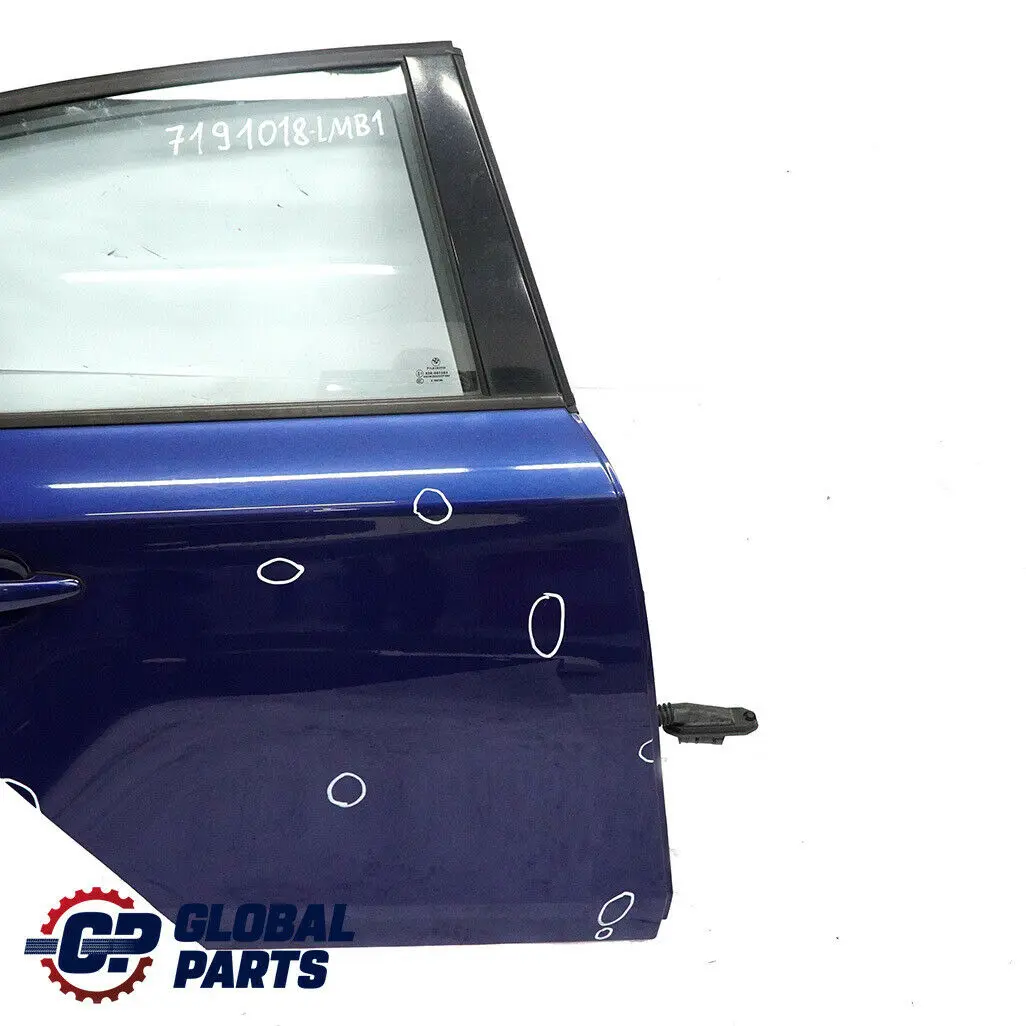 Door Rear Right O/S Le Mans Blau Blue Metallic - 381 to BMW 1 Series E87 1 with Part number 7191018-LMB1 BMW 1 Series E87 1 Door Rear Right O/S Le Mans Blau Blue Metallic - 381 - SKU 7191018-LMB1 - Part number 7191018-LMB1