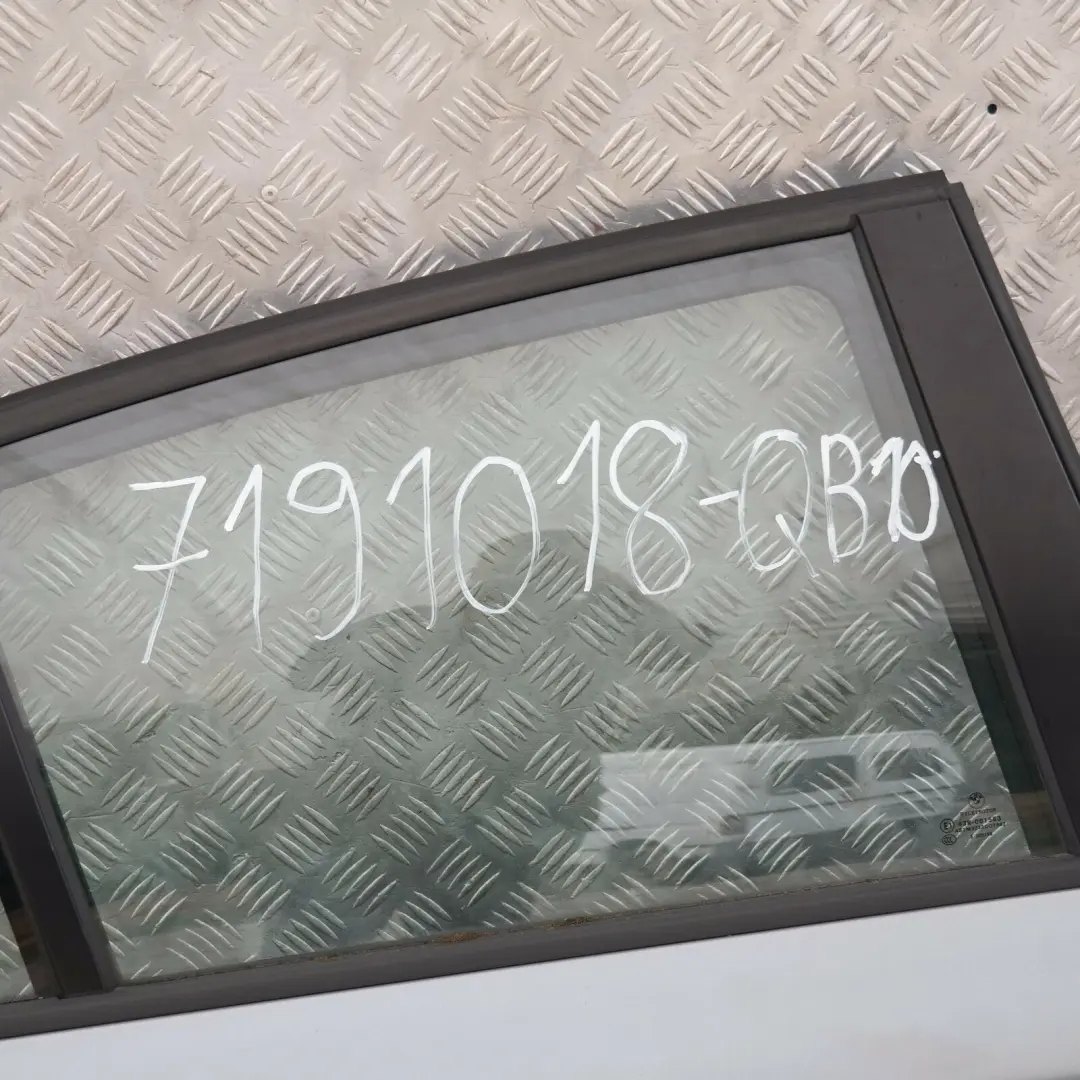 BMW 1 E87 drzwi prawe tylne tył Quarzblau A18 - SKU 7191018-QB10 - Numer Części 7191018