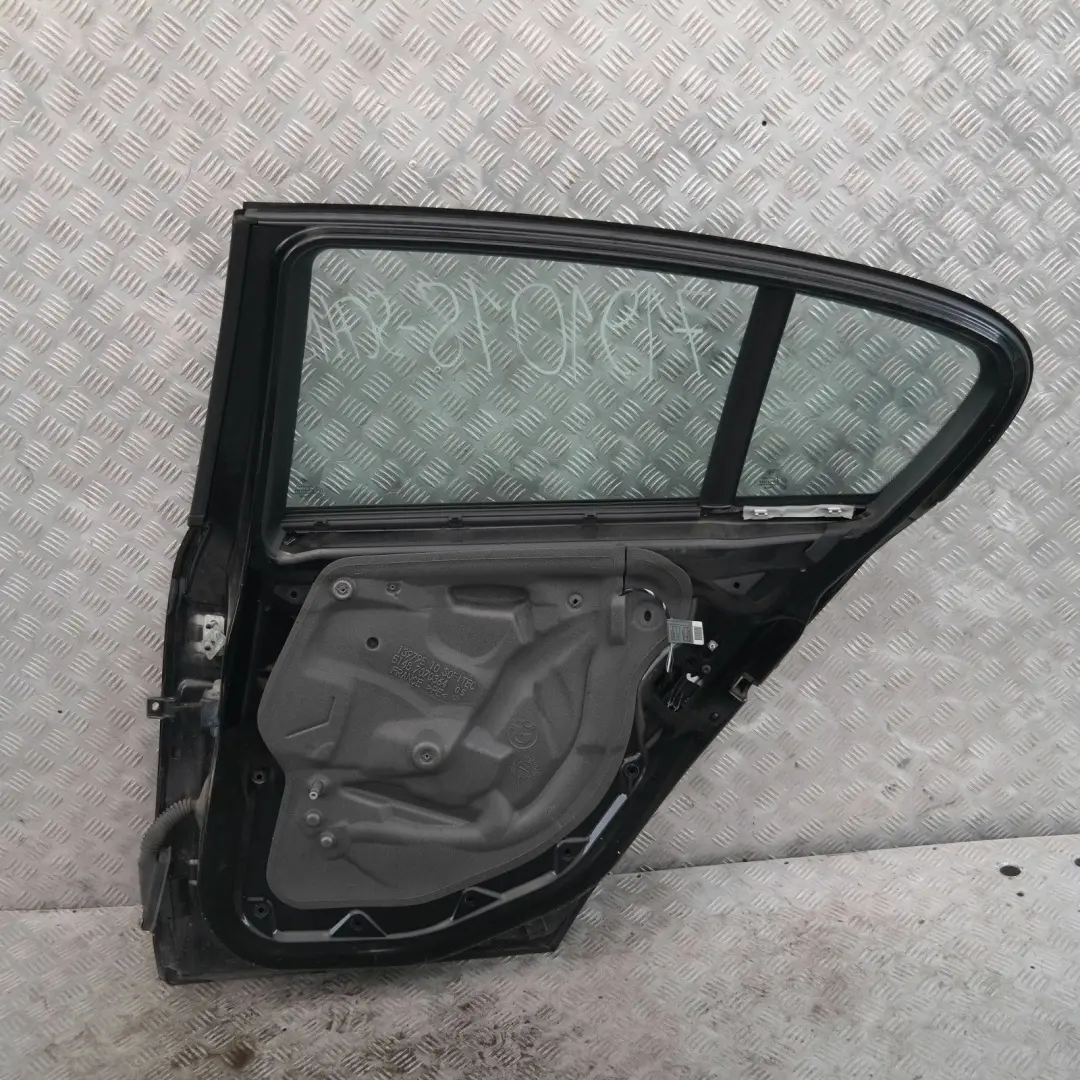 BMW 1 er E87 LCI Beifahrer Tür hinten rechts Schwarz 2 - SKU 7191018-SCH18 - Teilenummer 7191018