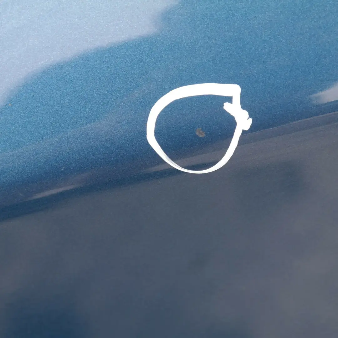 BMW 1 er E87 E87N LCI Beifahrer Tür hinten rechts Sydneyblau Blau A19 - SKU 7191018-SYD7 - Teilenummer 7191018