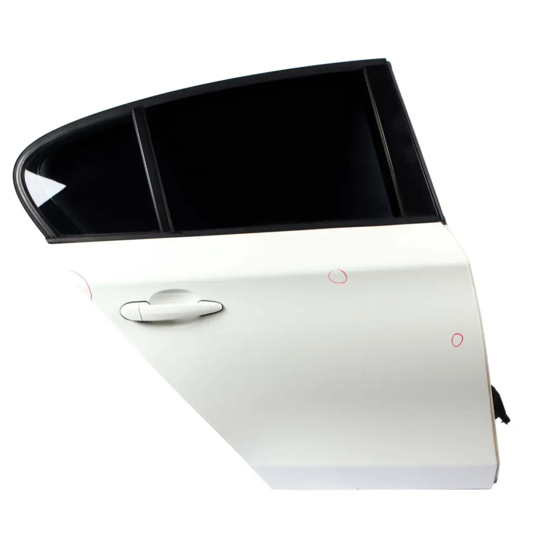 Right Door O/S Alpinweiss 3 Alpine White - 300 to BMW 1 E87 Rear with Part number 7191018 BMW 1 E87 Rear Right Door O/S Alpinweiss 3 Alpine White - 300 - SKU 7191018-AW1 - Part number 7191018