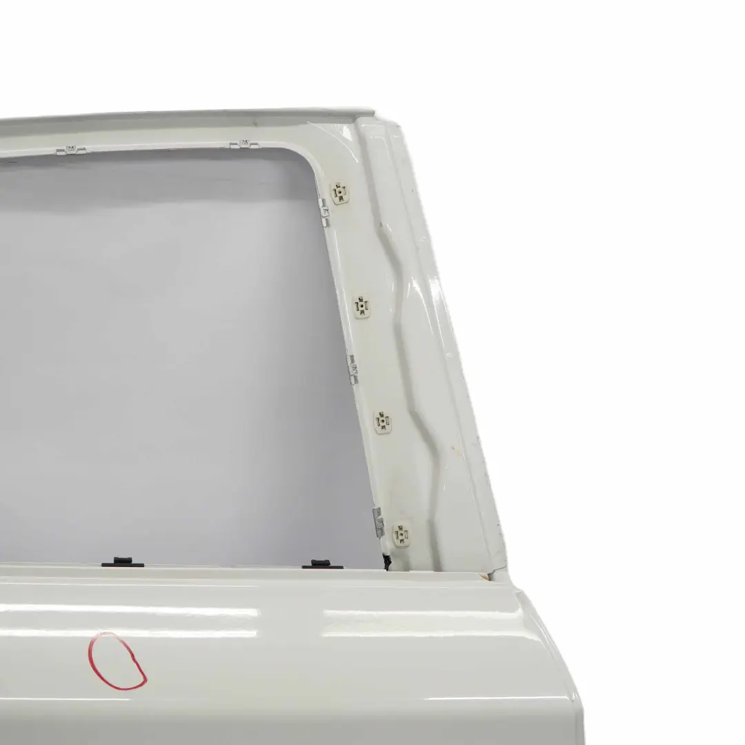 Série 1 E87 Porte arrière droite Alpinweiss Alpine White 3 - 300 pour BMW à propos du numéro de pièce 7191017 BMW Série 1 E87 Porte arrière droite Alpinweiss Alpine White 3 - 300 - SKU 7191018-AW - Numéro de pièce 7191017