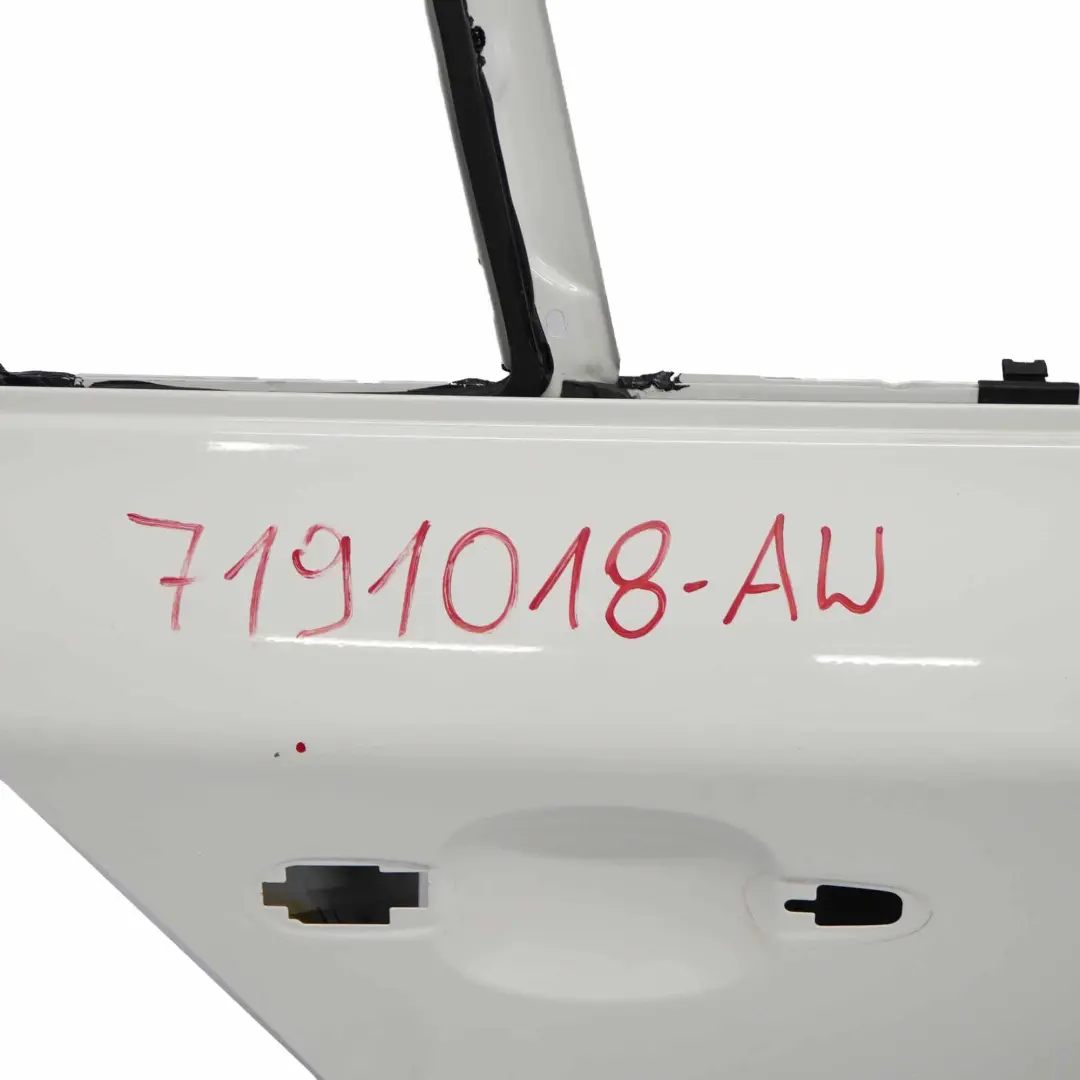 BMW 1 Series E87 Door Rear Right O/S Alpinweiss Alpine White 3 - 300 - SKU 7191018-AW - Part number 7191017