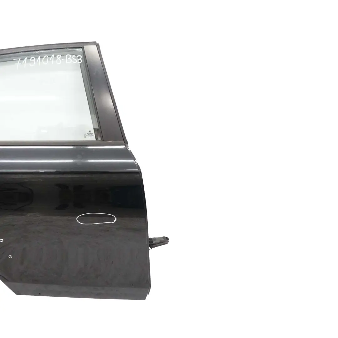 BMW E87 Door Rear Right O/S Black Sapphire Metallic - 475 - SKU 7191018-BS3 - Part number 7191018