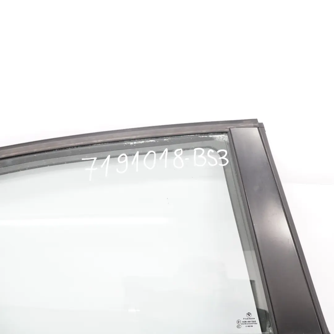 BMW E87 Door Rear Right O/S Black Sapphire Metallic - 475 - SKU 7191018-BS3 - Part number 7191018