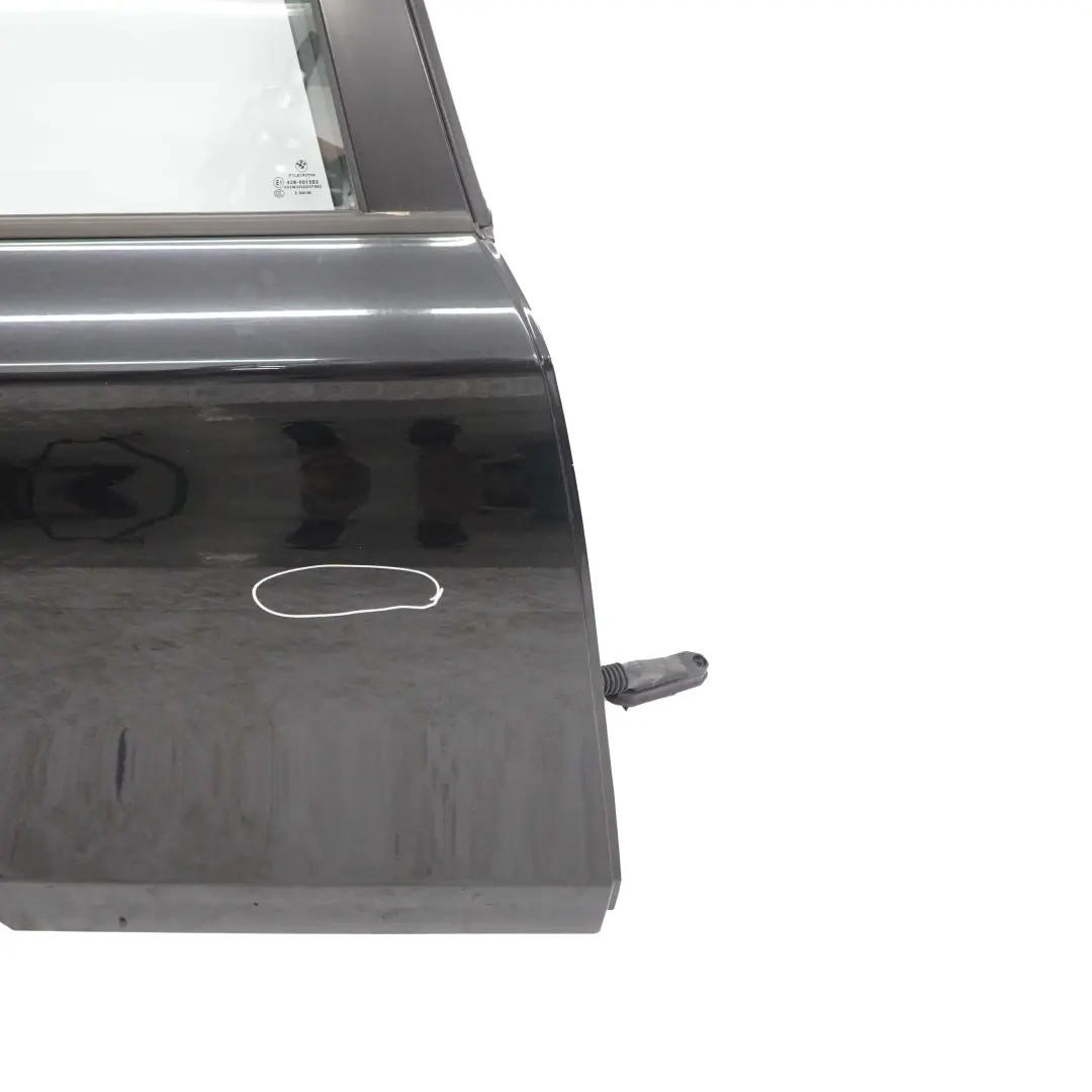 BMW E87 Door Rear Right O/S Black Sapphire Metallic - 475 - SKU 7191018-BS3 - Part number 7191018