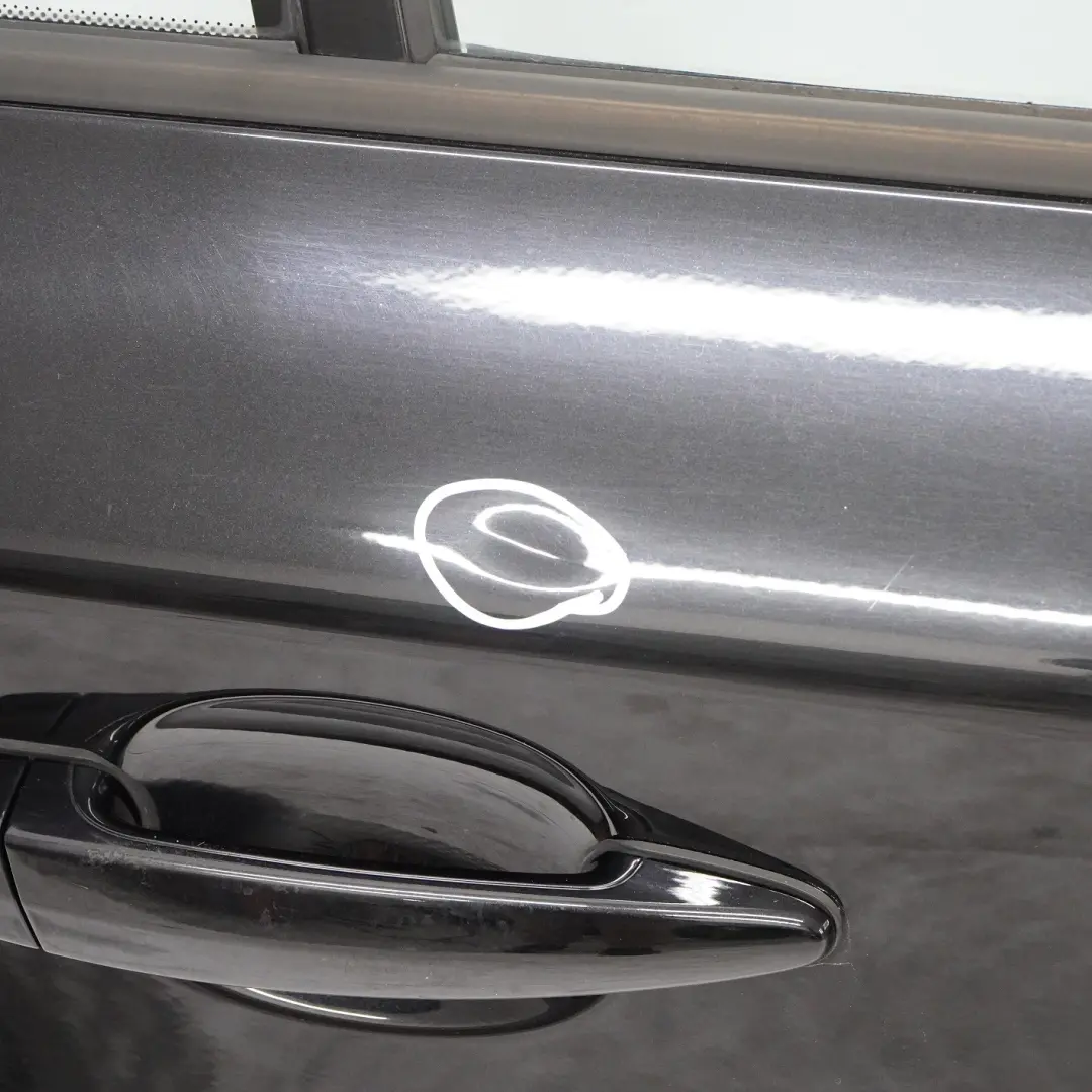 BMW E87 Door Rear Right O/S Black Sapphire Metallic - 475 - SKU 7191018-BS3 - Part number 7191018
