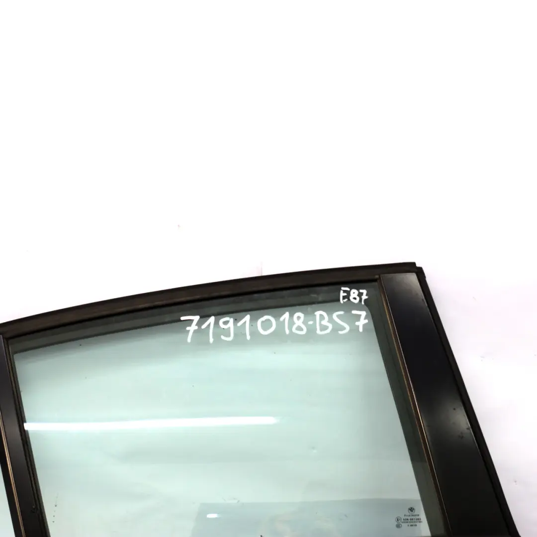 Door Rear Right O/S Black Sapphire Metallic - 475 to BMW 1 E87 with Part number 7191018 BMW 1 E87 Door Rear Right O/S Black Sapphire Metallic - 475 - SKU 7191018-BS7 - Part number 7191018