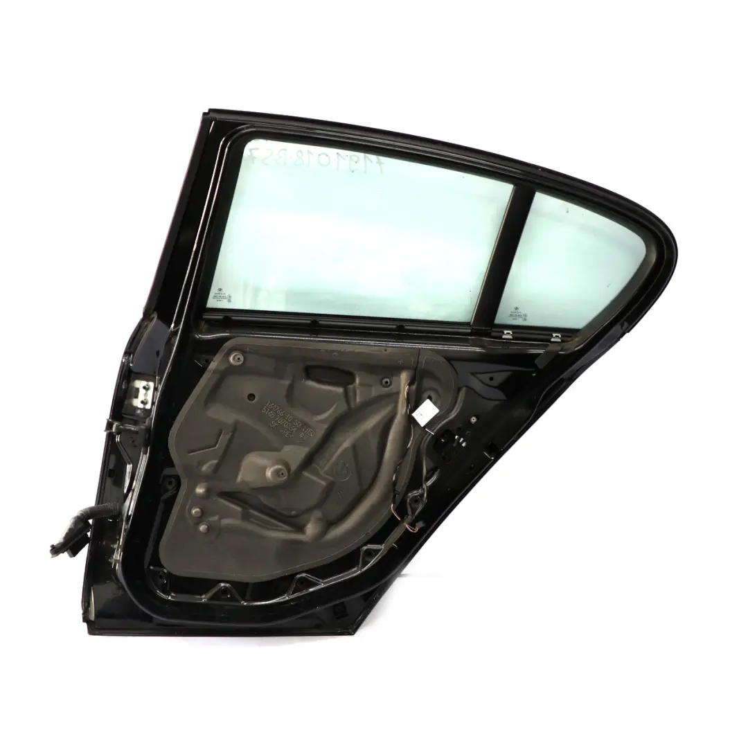 Door Rear Right O/S Black Sapphire Metallic - 475 to BMW 1 E87 with Part number 7191018 BMW 1 E87 Door Rear Right O/S Black Sapphire Metallic - 475 - SKU 7191018-BS7 - Part number 7191018