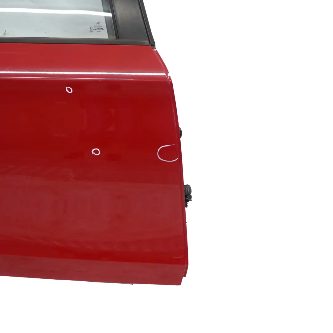 Door Rear Right O/S Karmesinrot Crimson Red Rot - A61 to BMW 1 E87 with Part number 7191018 BMW 1 E87 Door Rear Right O/S Karmesinrot Crimson Red Rot - A61 - SKU 7191018-KAR5 - Part number 7191018