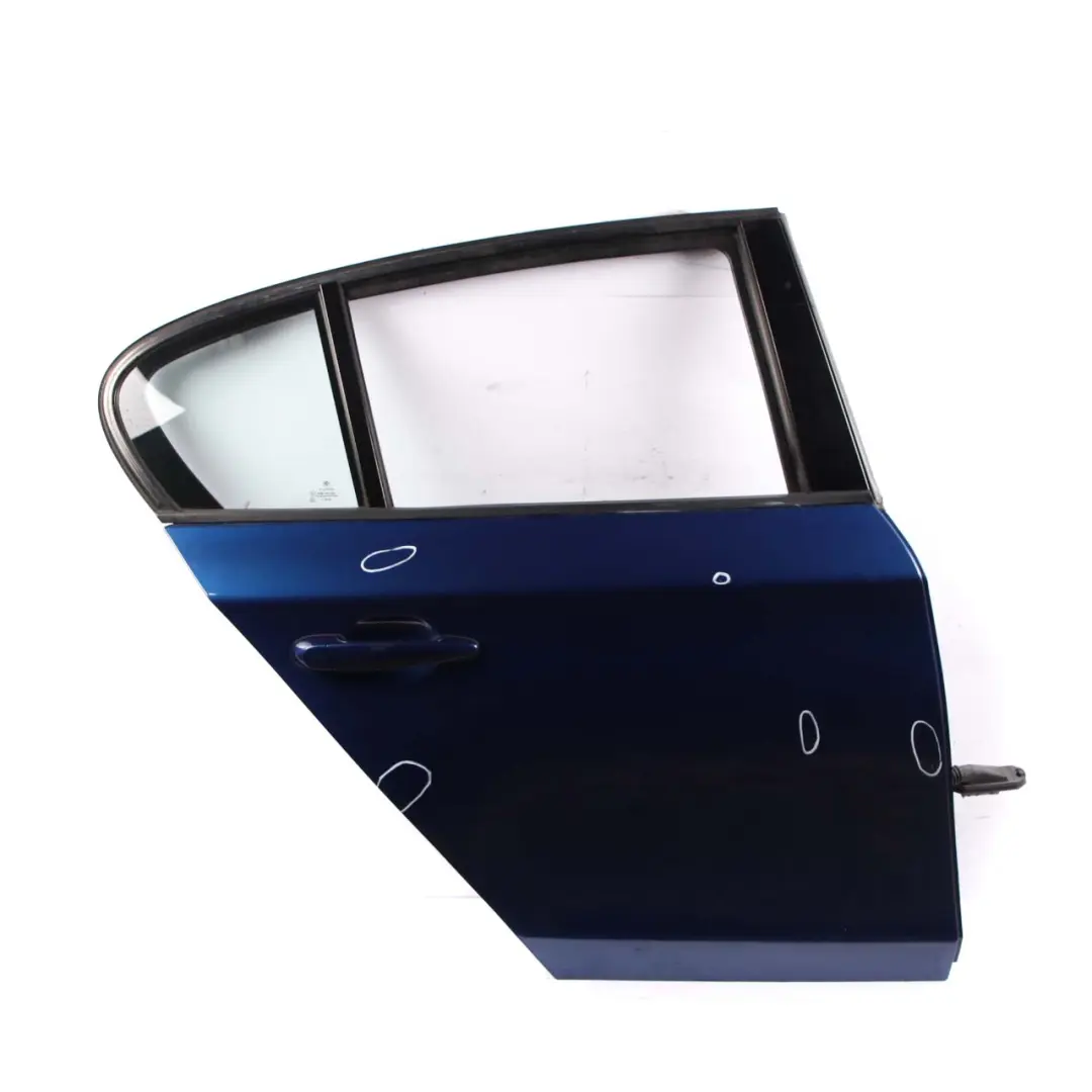 BMW 1 Series E87 4 Door Rear Right O/S Le Mans Blau Blue Metallic - 381 - SKU 7191018-LMB4 - Part number 7191018