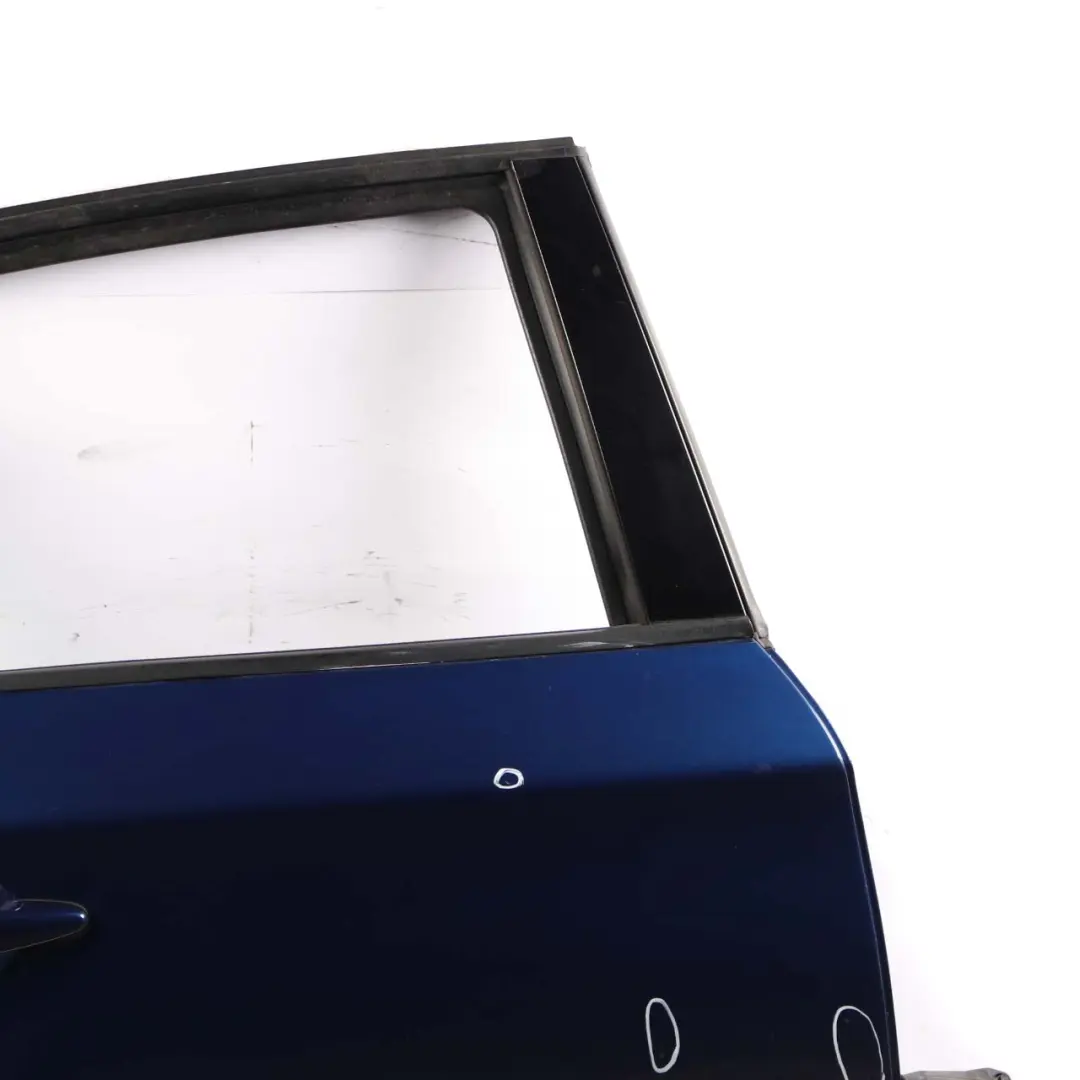 Door Rear Right O/S Le Mans Blau Blue Metallic - 381 to BMW 1 Series E87 4 with Part number 7191018 BMW 1 Series E87 4 Door Rear Right O/S Le Mans Blau Blue Metallic - 381 - SKU 7191018-LMB4 - Part number 7191018