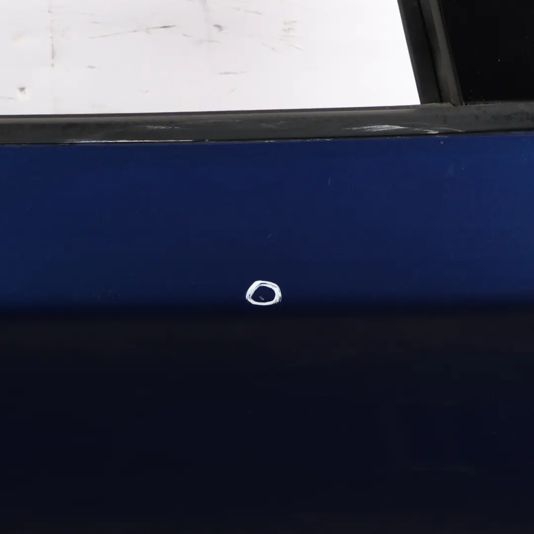 Door Rear Right O/S Le Mans Blau Blue Metallic - 381 to BMW 1 Series E87 4 with Part number 7191018 BMW 1 Series E87 4 Door Rear Right O/S Le Mans Blau Blue Metallic - 381 - SKU 7191018-LMB4 - Part number 7191018