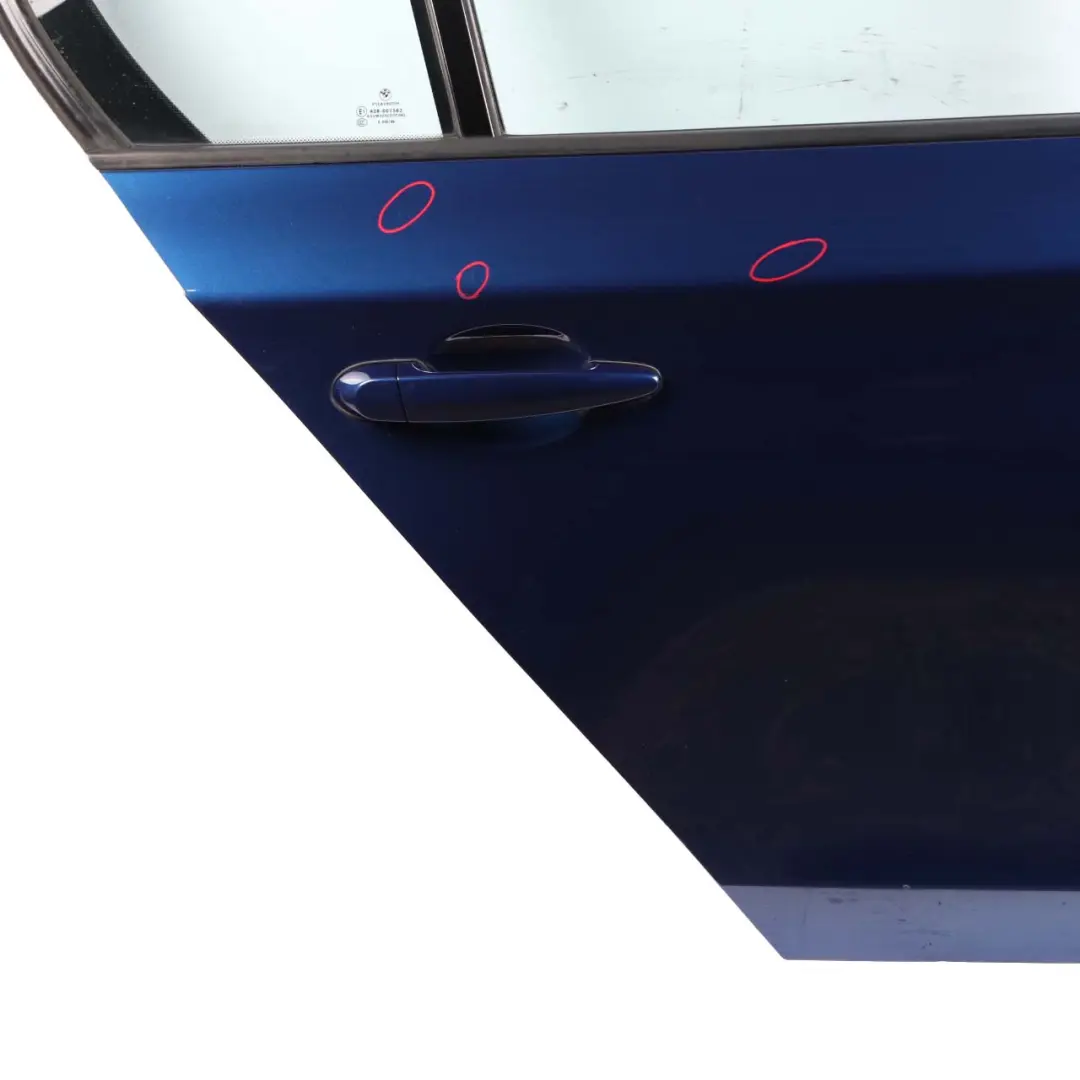Door Rear Right O/S Le Mans Blau Blue Metallic - 381 to BMW 1 Series E87 5 with Part number 7191018 BMW 1 Series E87 5 Door Rear Right O/S Le Mans Blau Blue Metallic - 381 - SKU 7191018-LMB5 - Part number 7191018