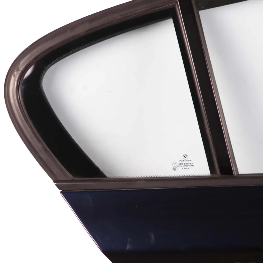 Door Rear Right O/S Monacoblau Monaco Blue Metallic - A35 to BMW 1 E87 with Part number 7191018 BMW 1 E87 Door Rear Right O/S Monacoblau Monaco Blue Metallic - A35 - SKU 7191018-MB1 - Part number 7191018