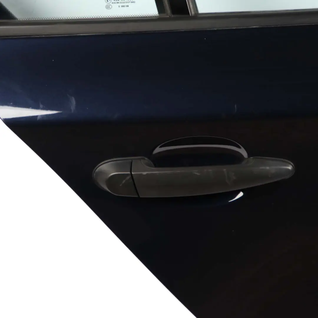 Door Rear Right O/S Monacoblau Monaco Blue Metallic - A35 to BMW 1 E87 with Part number 7191018 BMW 1 E87 Door Rear Right O/S Monacoblau Monaco Blue Metallic - A35 - SKU 7191018-MB1 - Part number 7191018