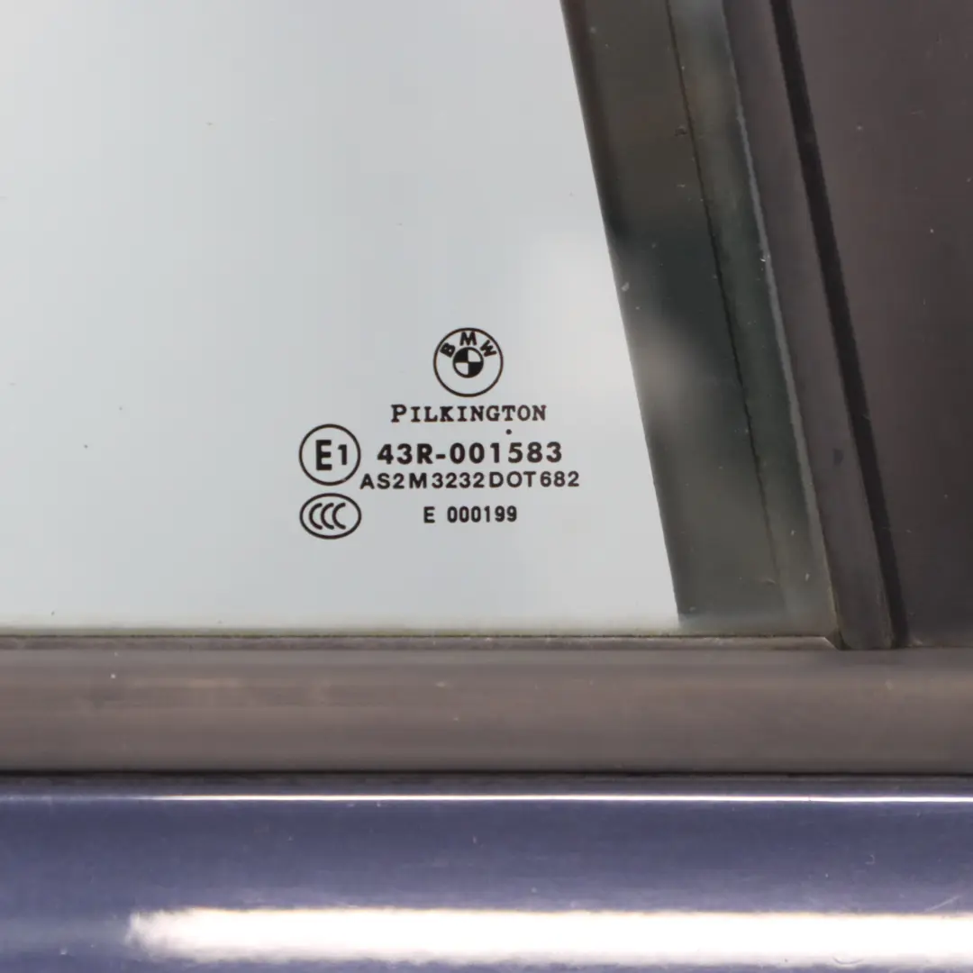 Porta posteriore destra Monacoblau Monaco Blue Metallic - A35 BMW E87 - SKU 7191018-MB - Numero di parte 7191018