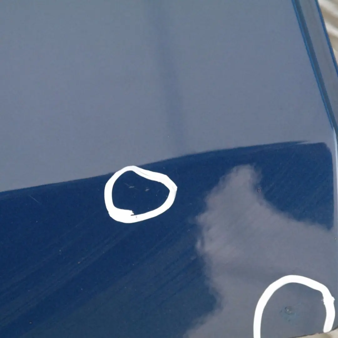 BMW 1 er E87 LCI Beifahrer Tür hinten rechts Montegoblau Montego Blau - A51 - SKU 7191018-MTB - Teilenummer 7191018