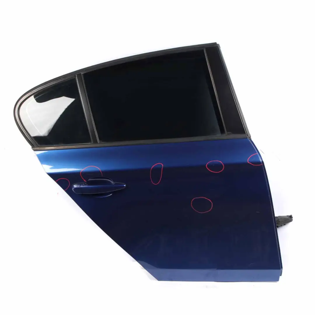 Door Rear Right O/S Montegoblau Montego Blue Metallic - A51 to BMW E87 E87N with Part number 41527191018 BMW E87 E87N Door Rear Right O/S Montegoblau Montego Blue Metallic - A51 - SKU 7191018-MTB3 - Part number 41527191018