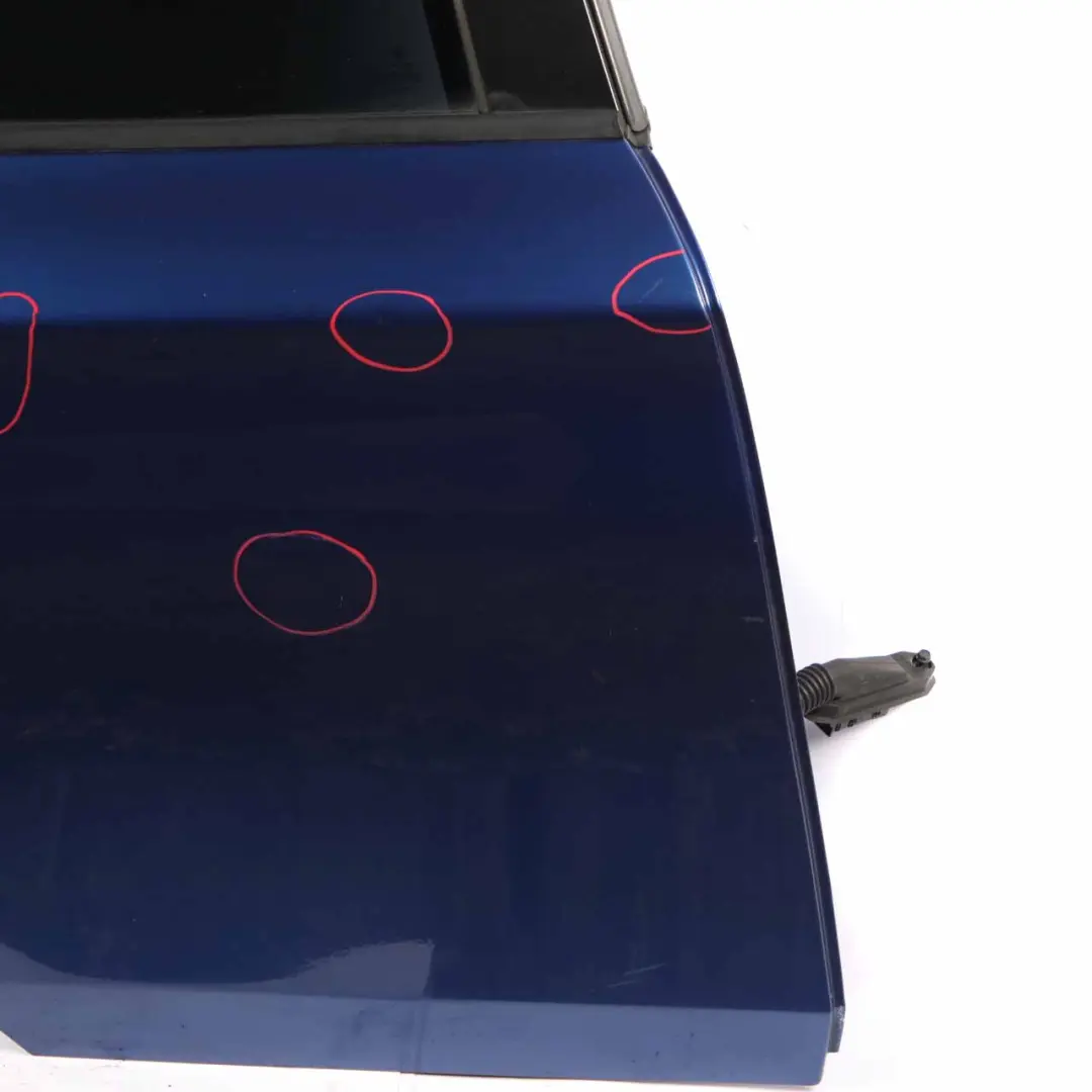 Door Rear Right O/S Montegoblau Montego Blue Metallic - A51 to BMW E87 E87N with Part number 41527191018 BMW E87 E87N Door Rear Right O/S Montegoblau Montego Blue Metallic - A51 - SKU 7191018-MTB3 - Part number 41527191018