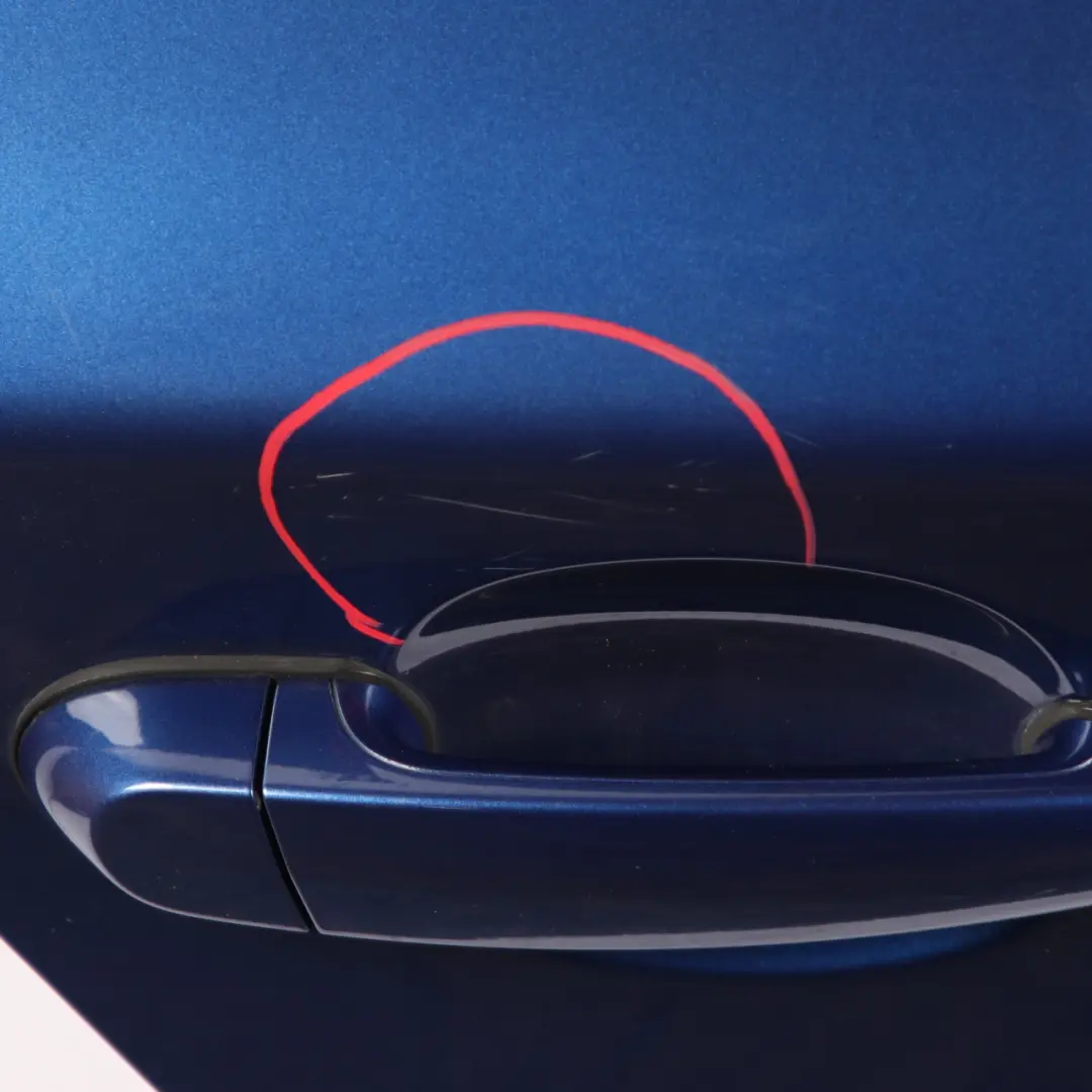 Door Rear Right O/S Montegoblau Montego Blue Metallic - A51 to BMW E87 E87N with Part number 41527191018 BMW E87 E87N Door Rear Right O/S Montegoblau Montego Blue Metallic - A51 - SKU 7191018-MTB3 - Part number 41527191018